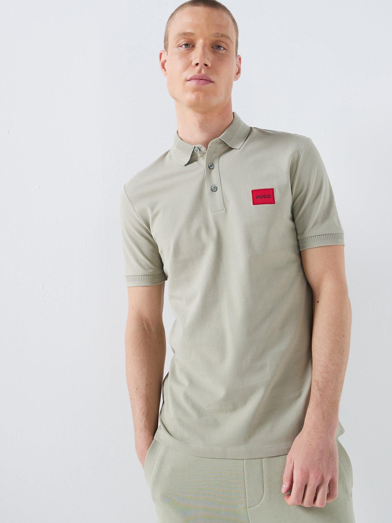 HUGO Dereso222 Slim Fit Polo Shirt - Light Green
