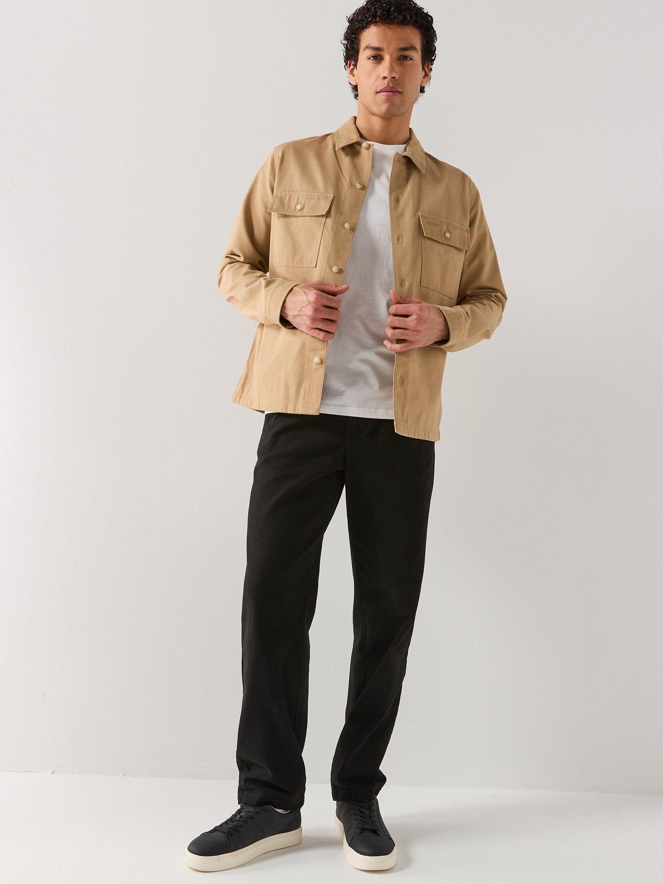 hugo-hugo-epoldo-oversize-fit-overshirt-beigeback
