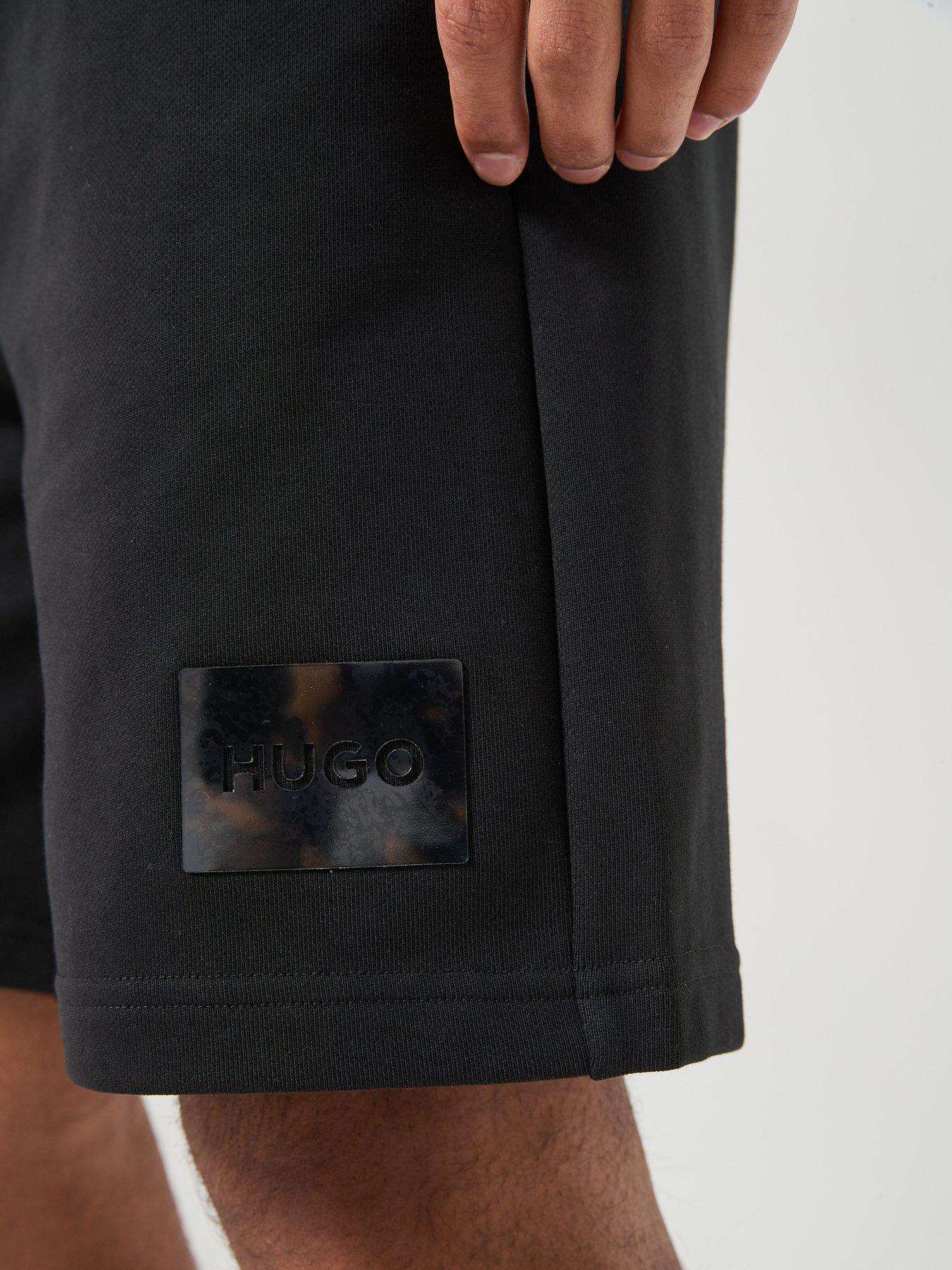 hugo-darix-relaxed-fit-jersey-shorts-blackoutfit