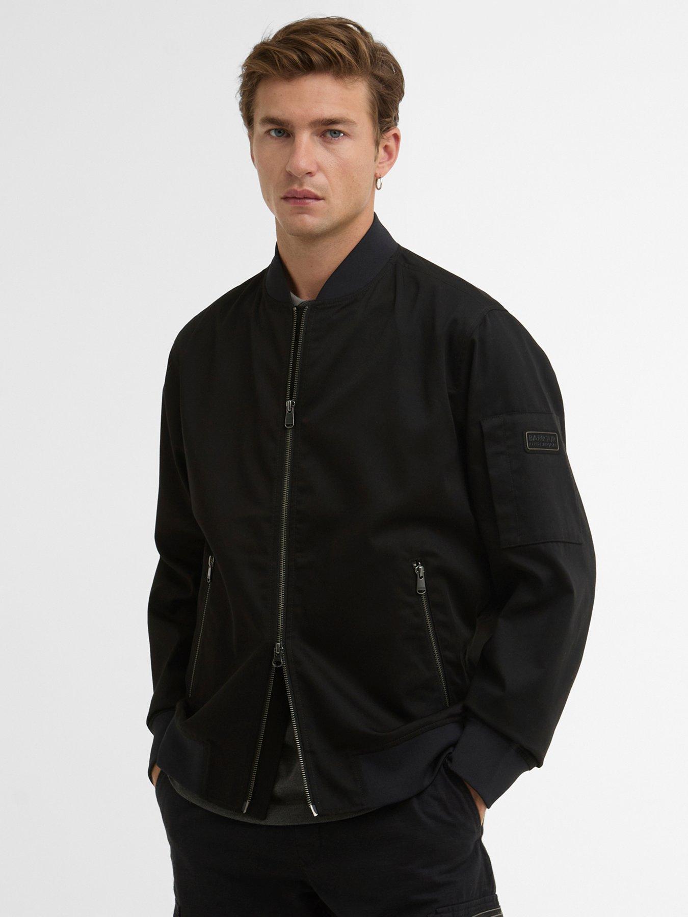barbour-international-tardon-casual-jacket-blackfront