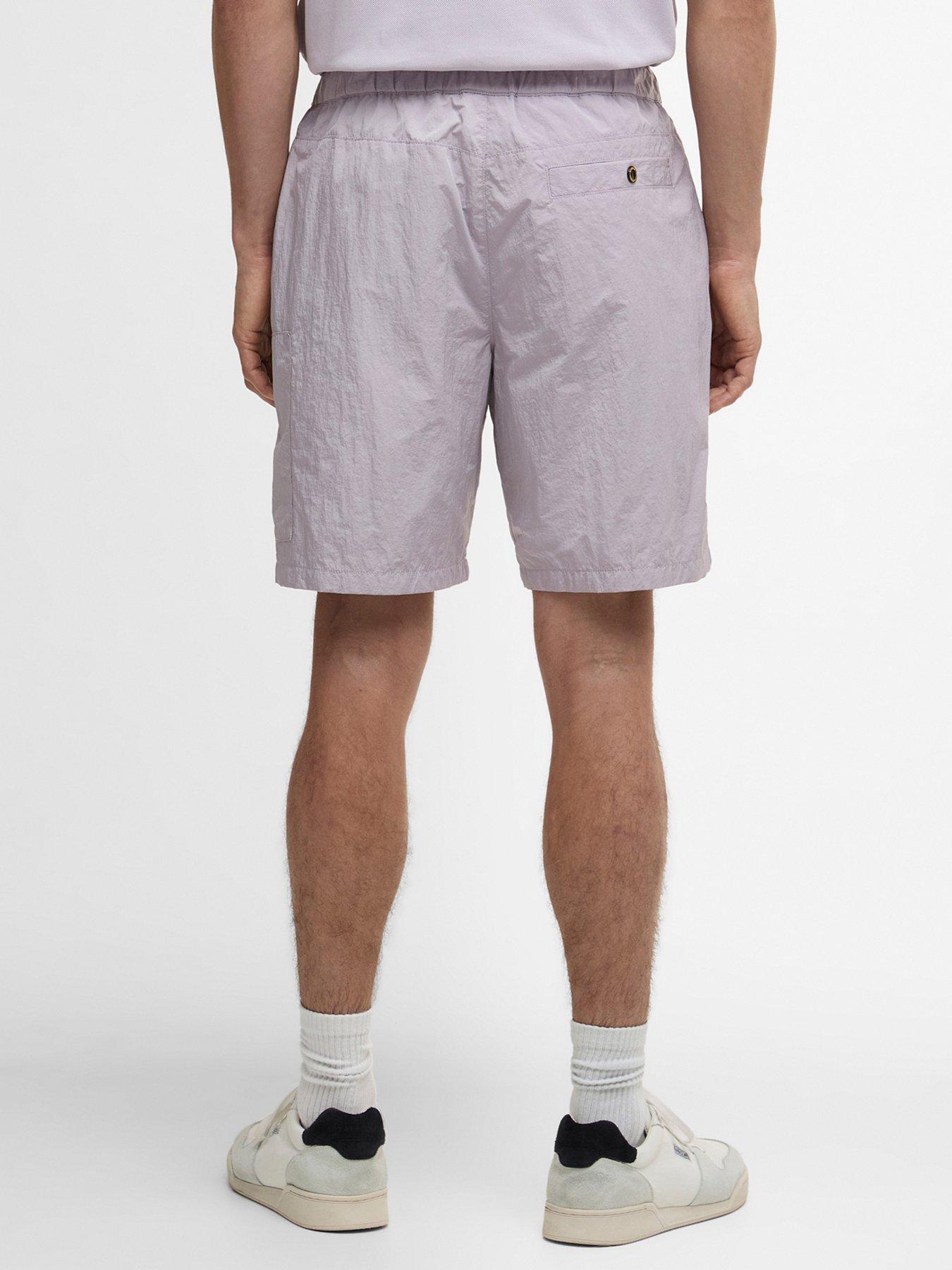 Image 2 of 5 of Barbour International Barbour International Inline Relaxed Shorts - Purple