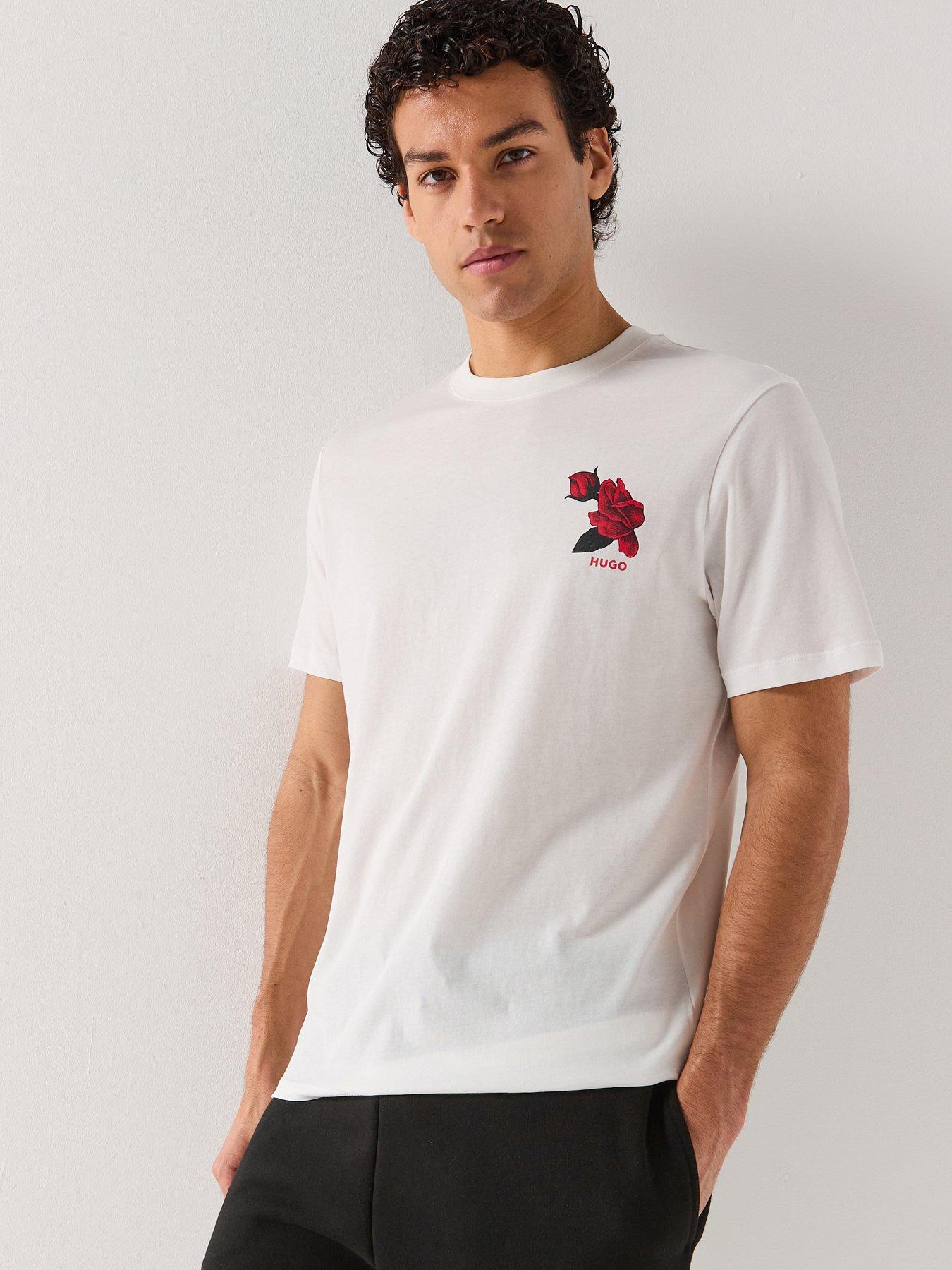 hugo-dikerd-back-print-relaxed-fit-t-shirt-naturalfront