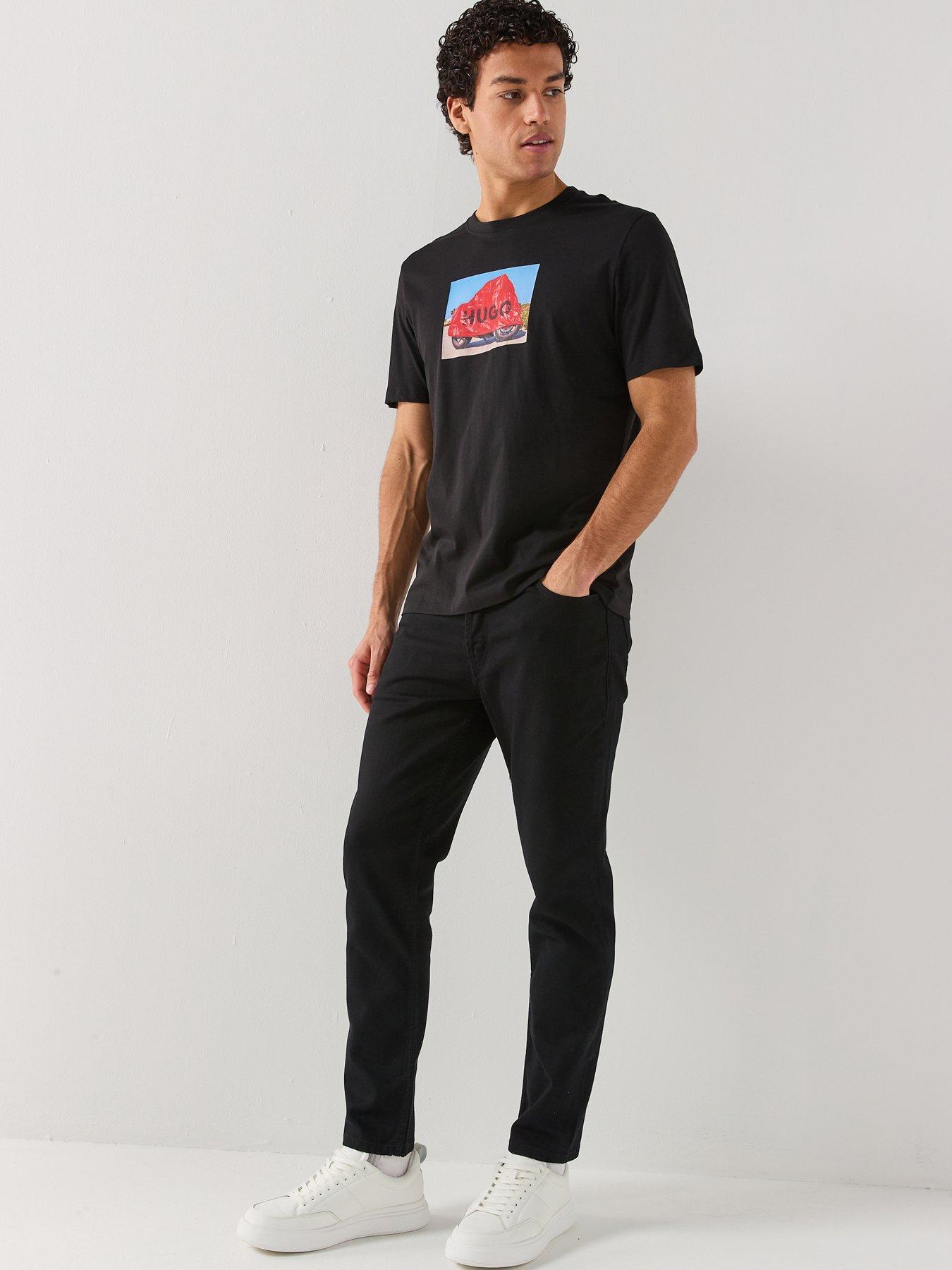hugo-dostino-printed-regular-fit-t-shirt-blackback