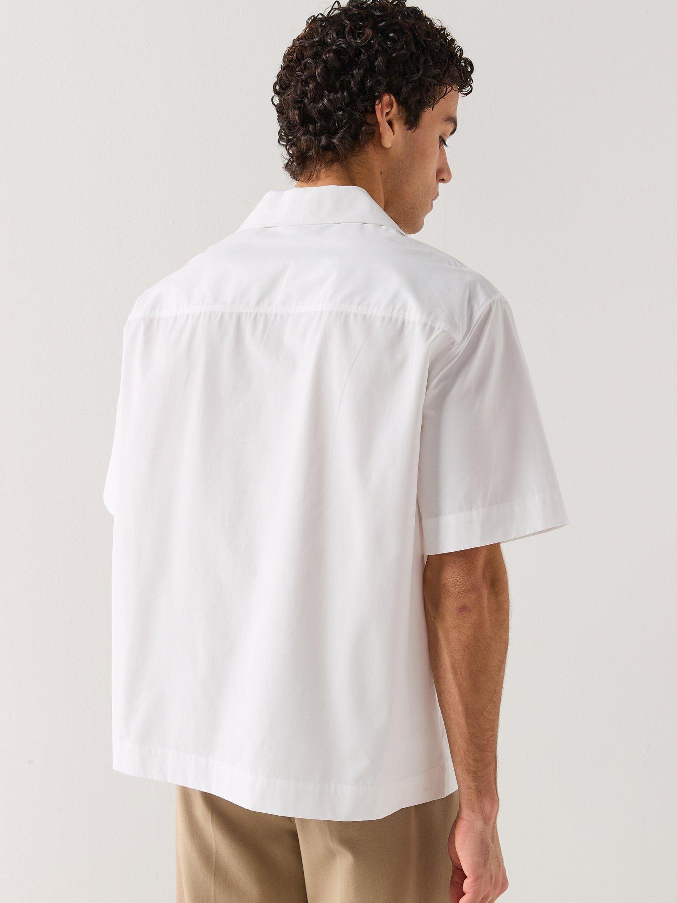 hugo-espino-oversize-fit-short-sleeve-shirt-whitestillFront