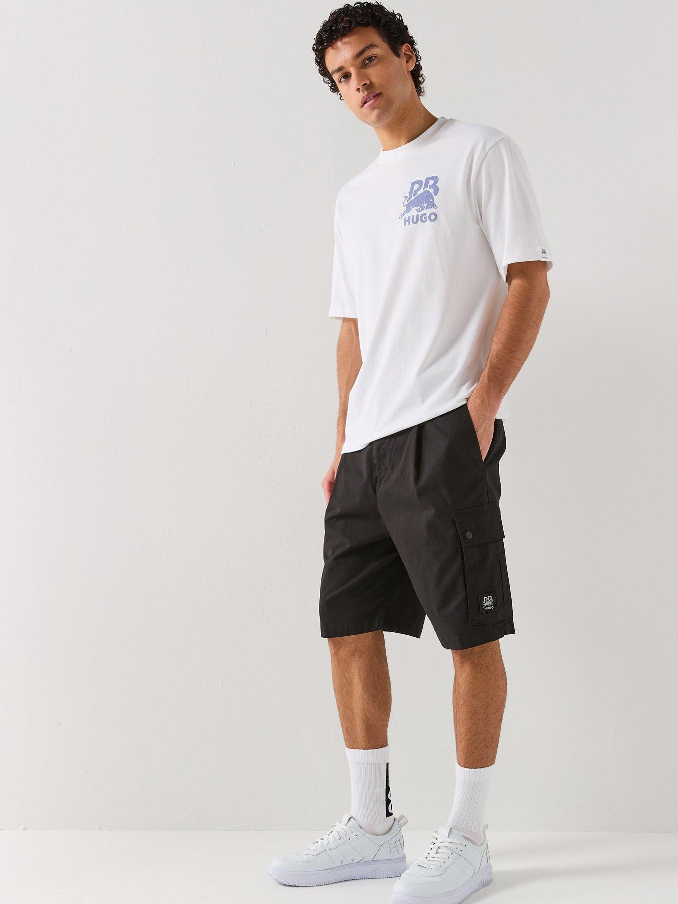 hugo-x-rb-gregry-slim-fit-cargo-shorts-blackdetail