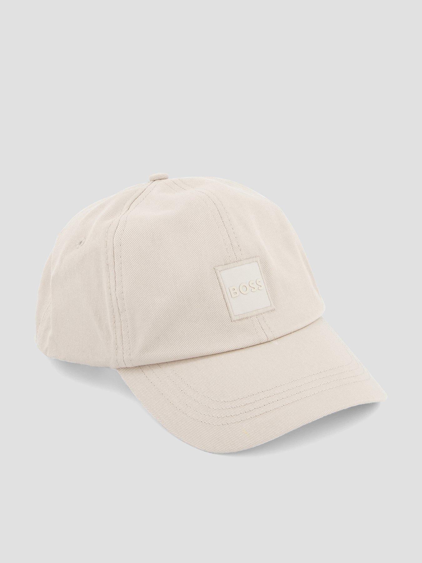 BOSS Boss Derrel-PL Tonal Badge Logo Baseball Cap - Grey