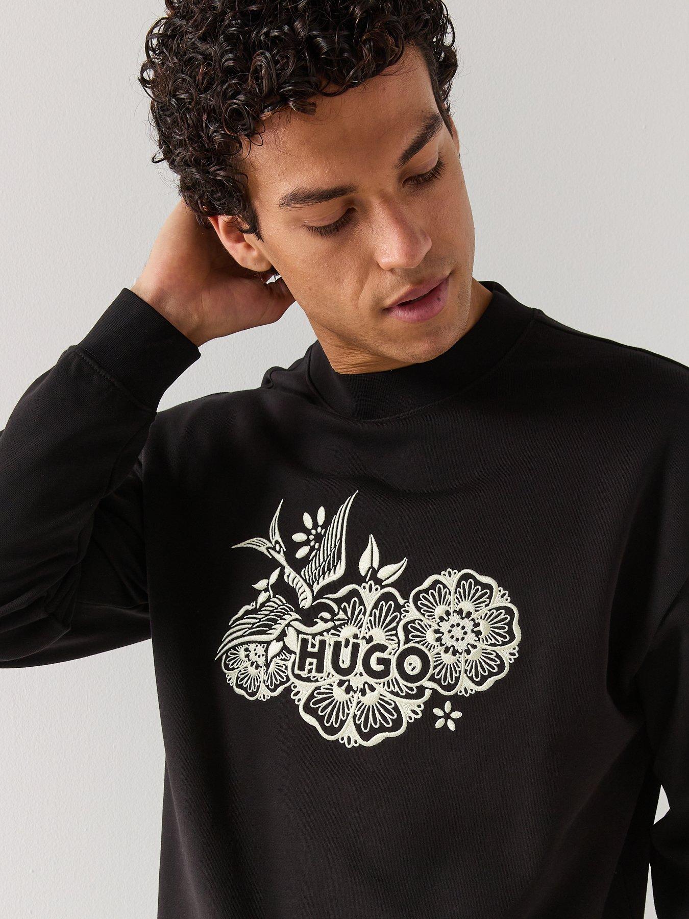 hugo-darony-embroidered-logo-relaxed-fit-crew-sweat-blackoutfit