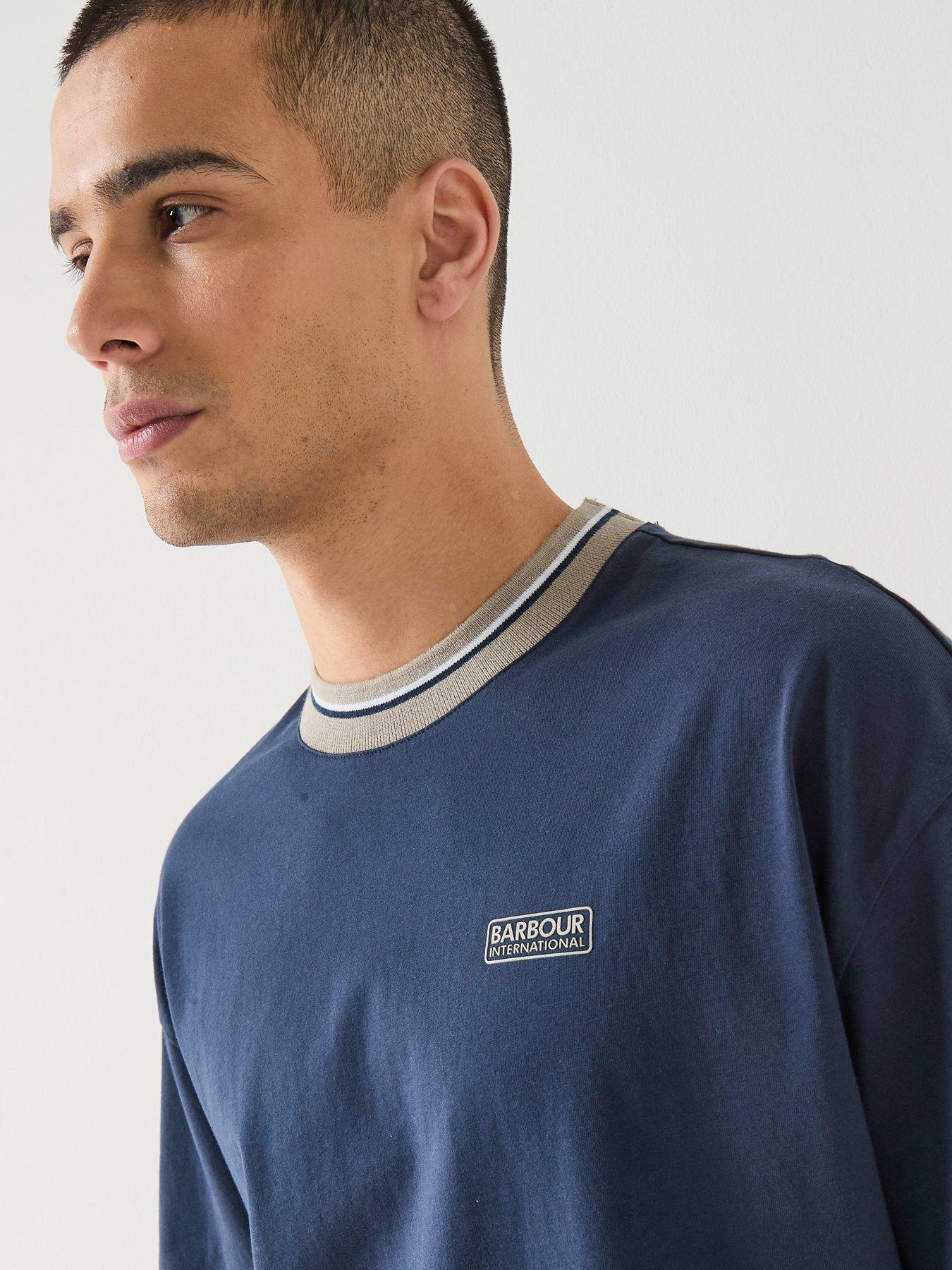 barbour-international-oversized-taley-tipped-t-shirt-navyoutfit
