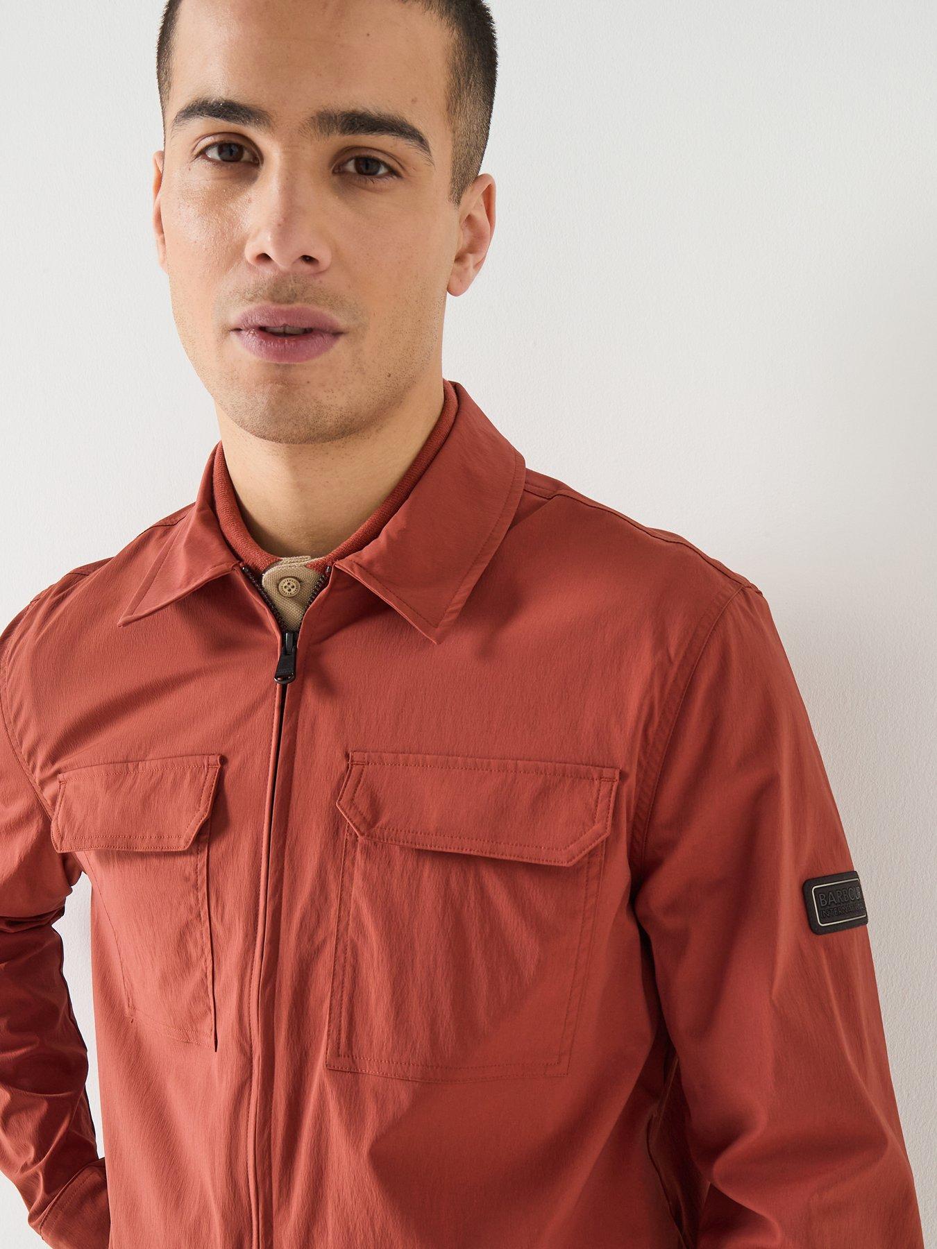 barbour-international-tucson-overshirt-dark-orangedetail