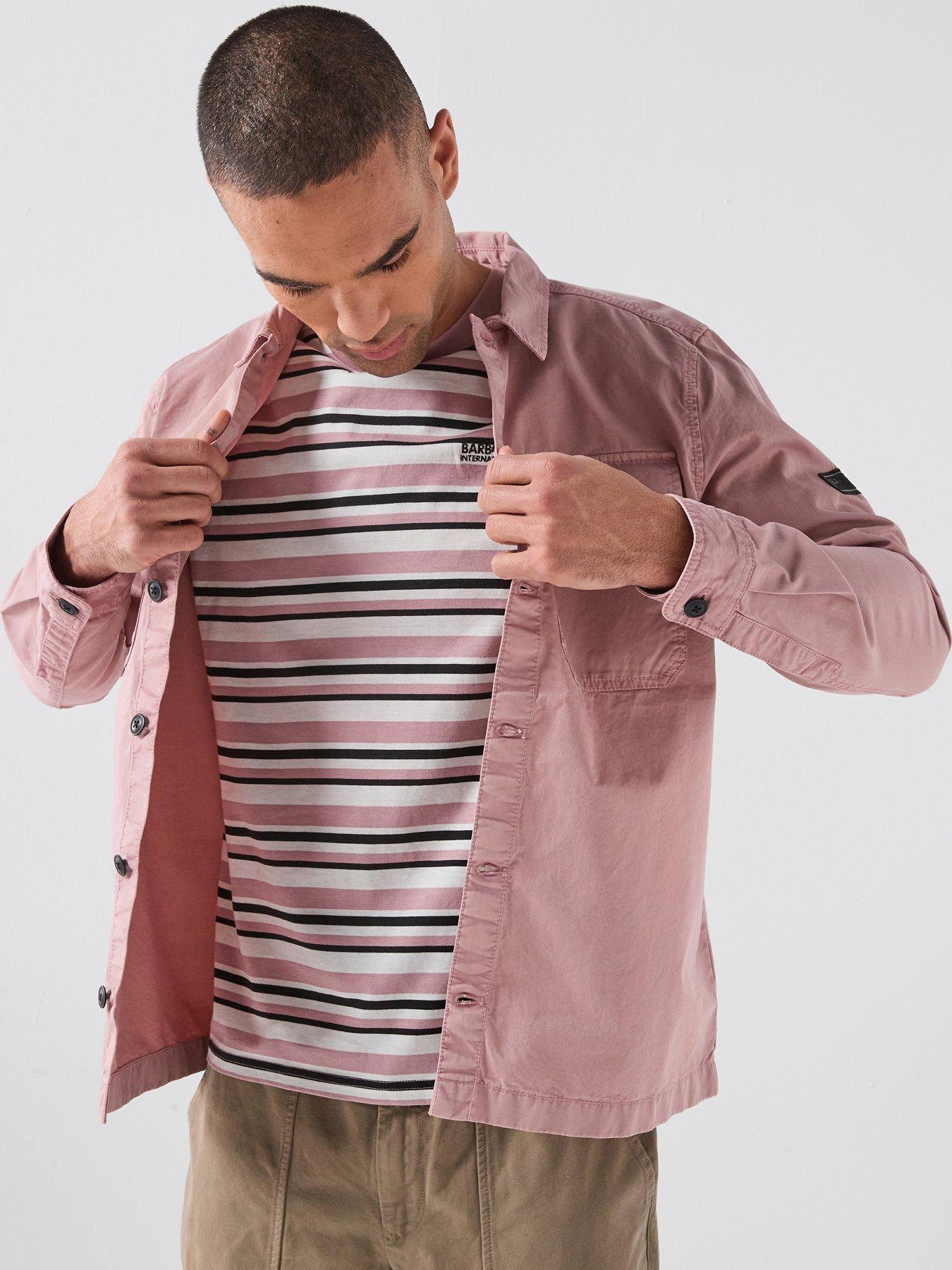 Barbour International Arlo Overshirt - Pink
