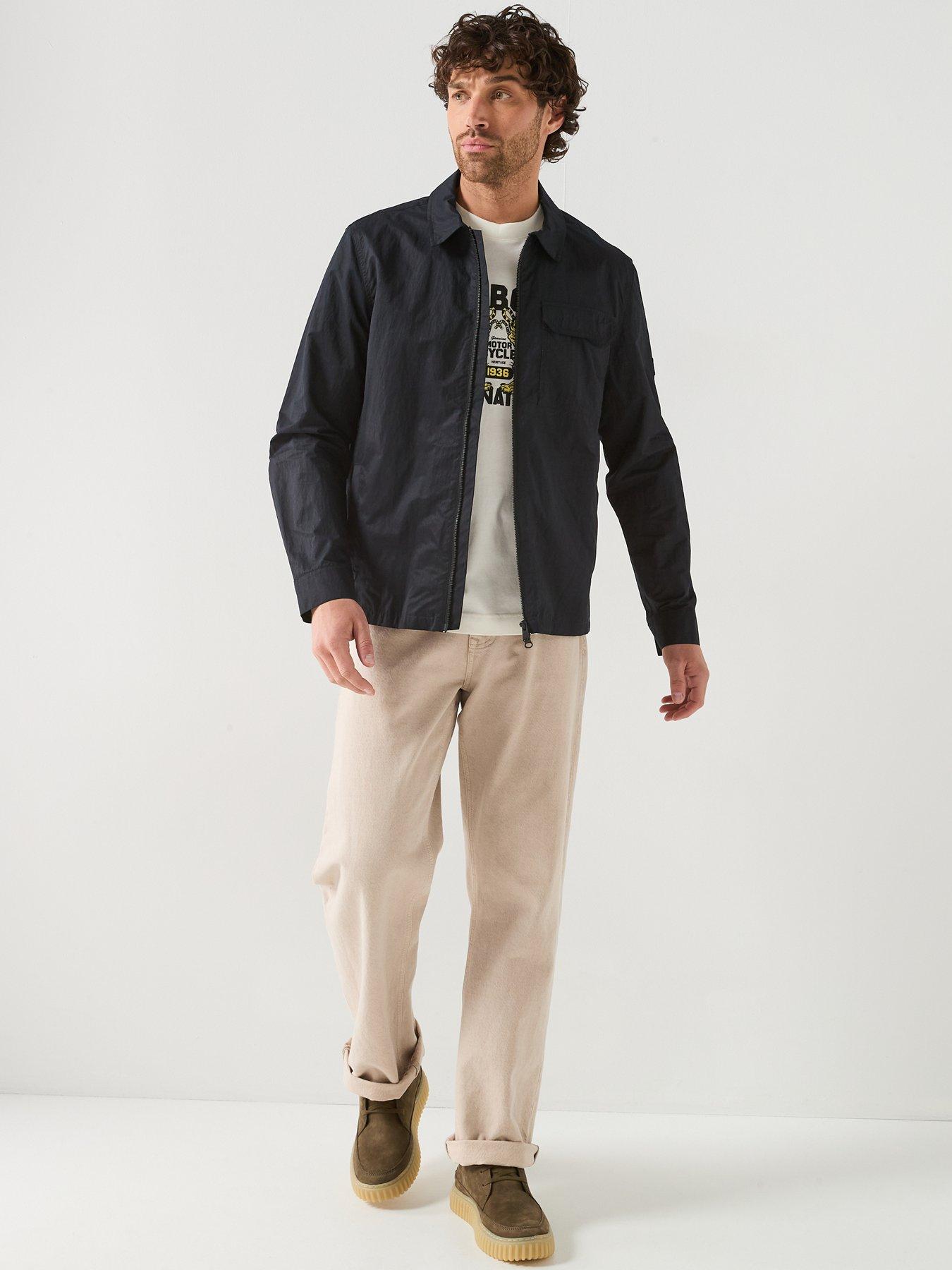 Image 3 of 6 of Barbour International Warren Overshirt - Black