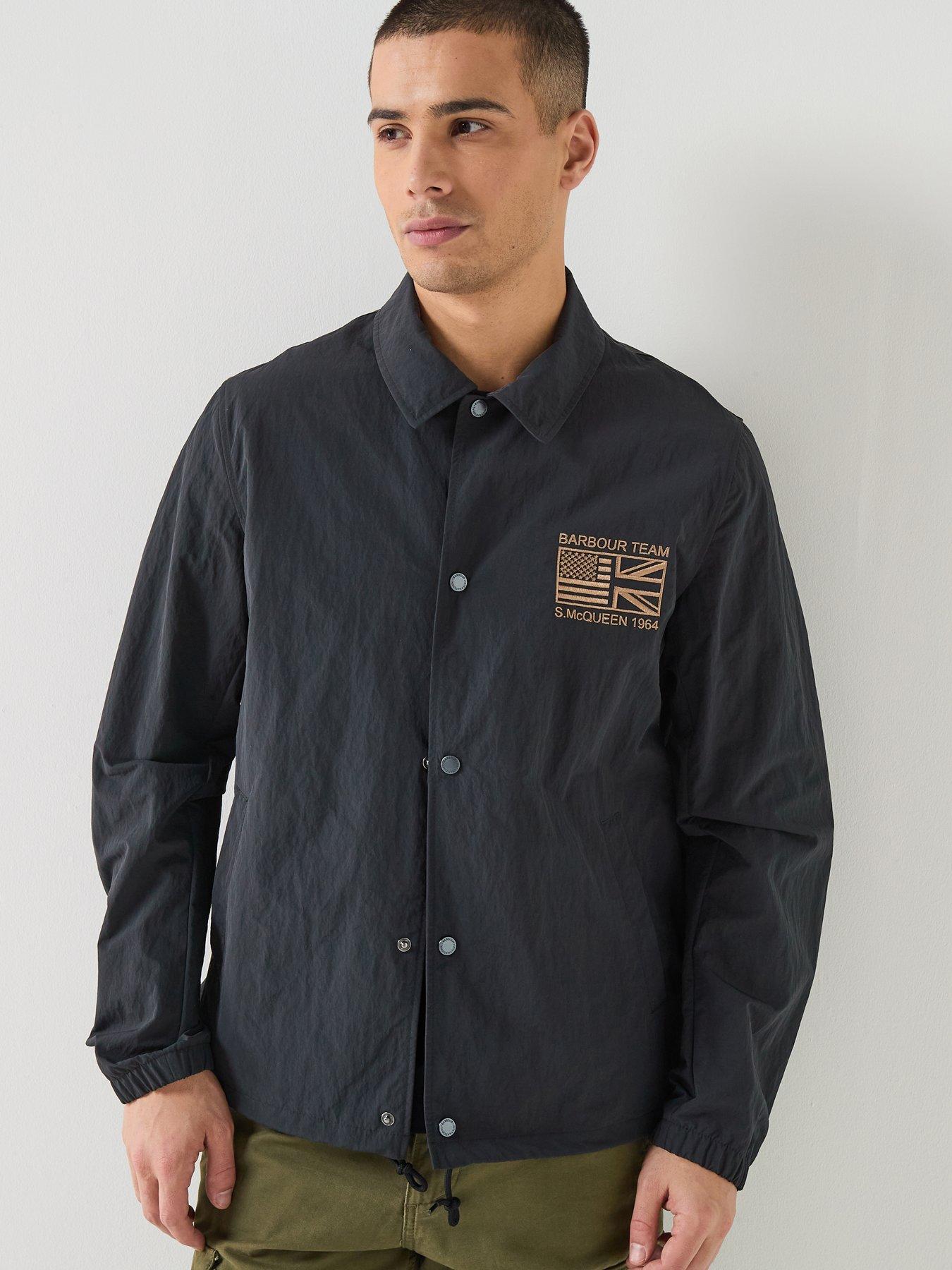 Barbour International Barbour International Coach Casual Steve McQueen Jacket - Black