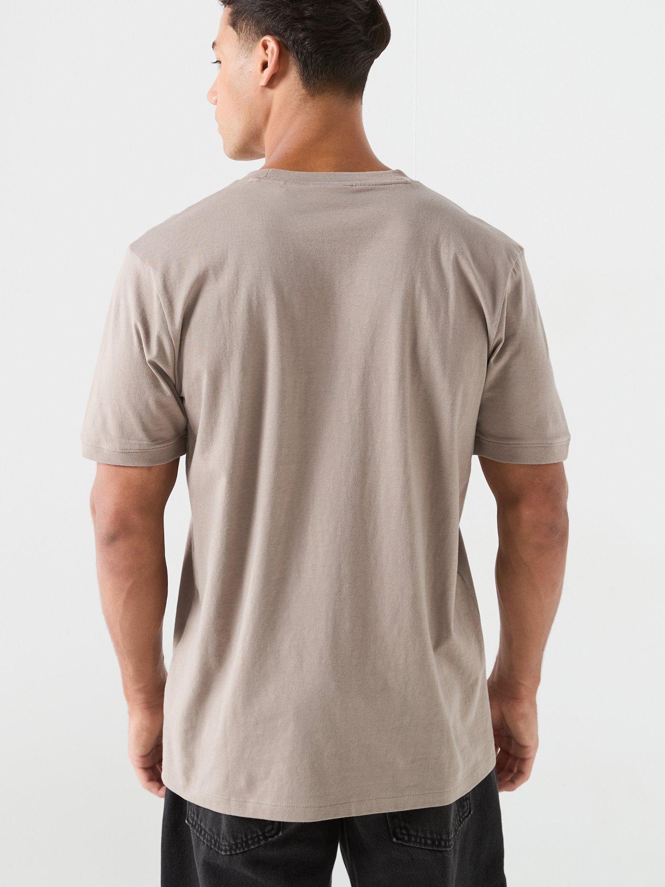 hugo-diragolino212-centre-patch-logo-t-shirt-light-brownstillFront