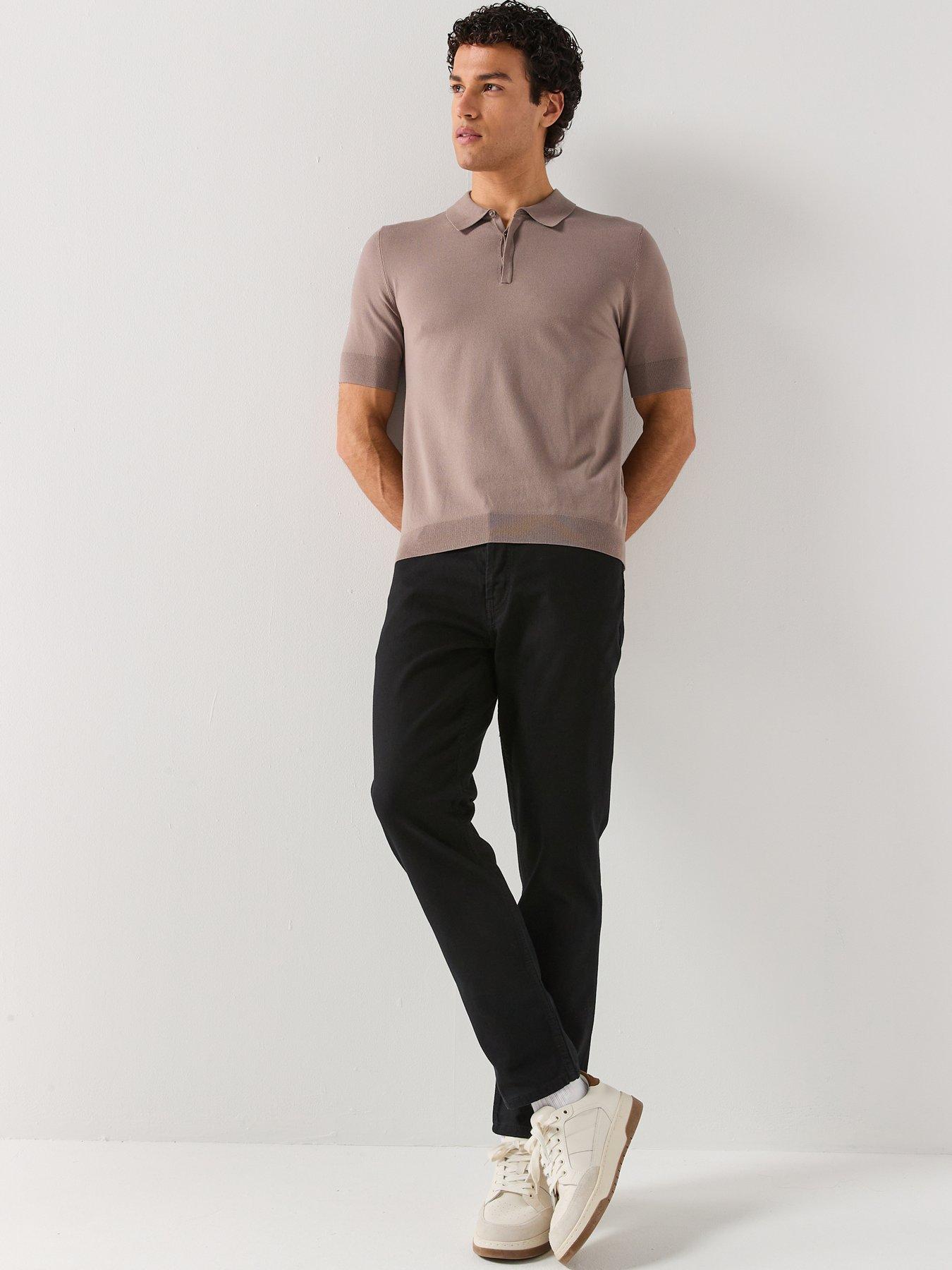 Image 3 of 5 of HUGO 634 Tapered Fit Jeans - Black