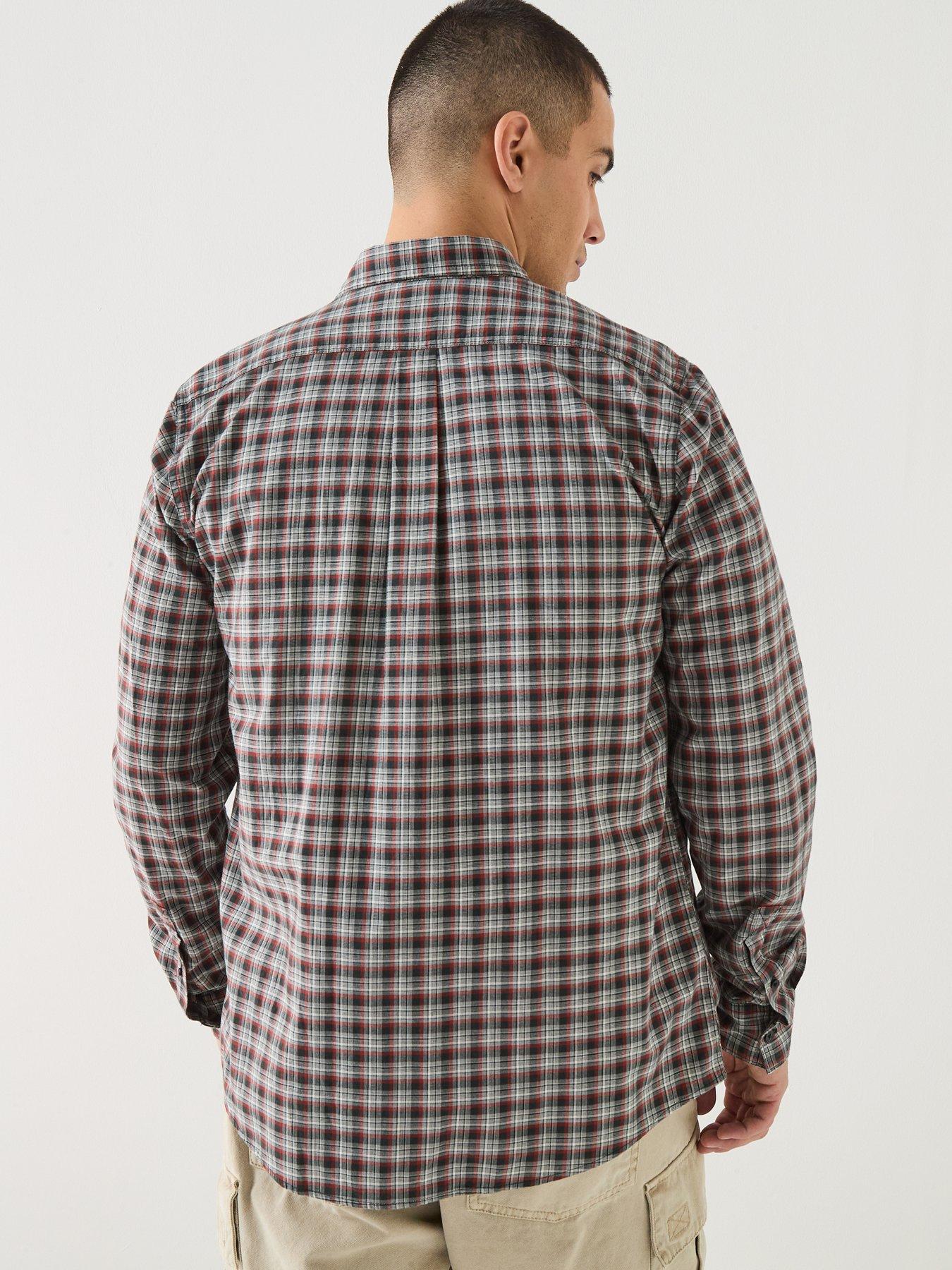 barbour-international-peregrine-check-shirt-brownstillFront