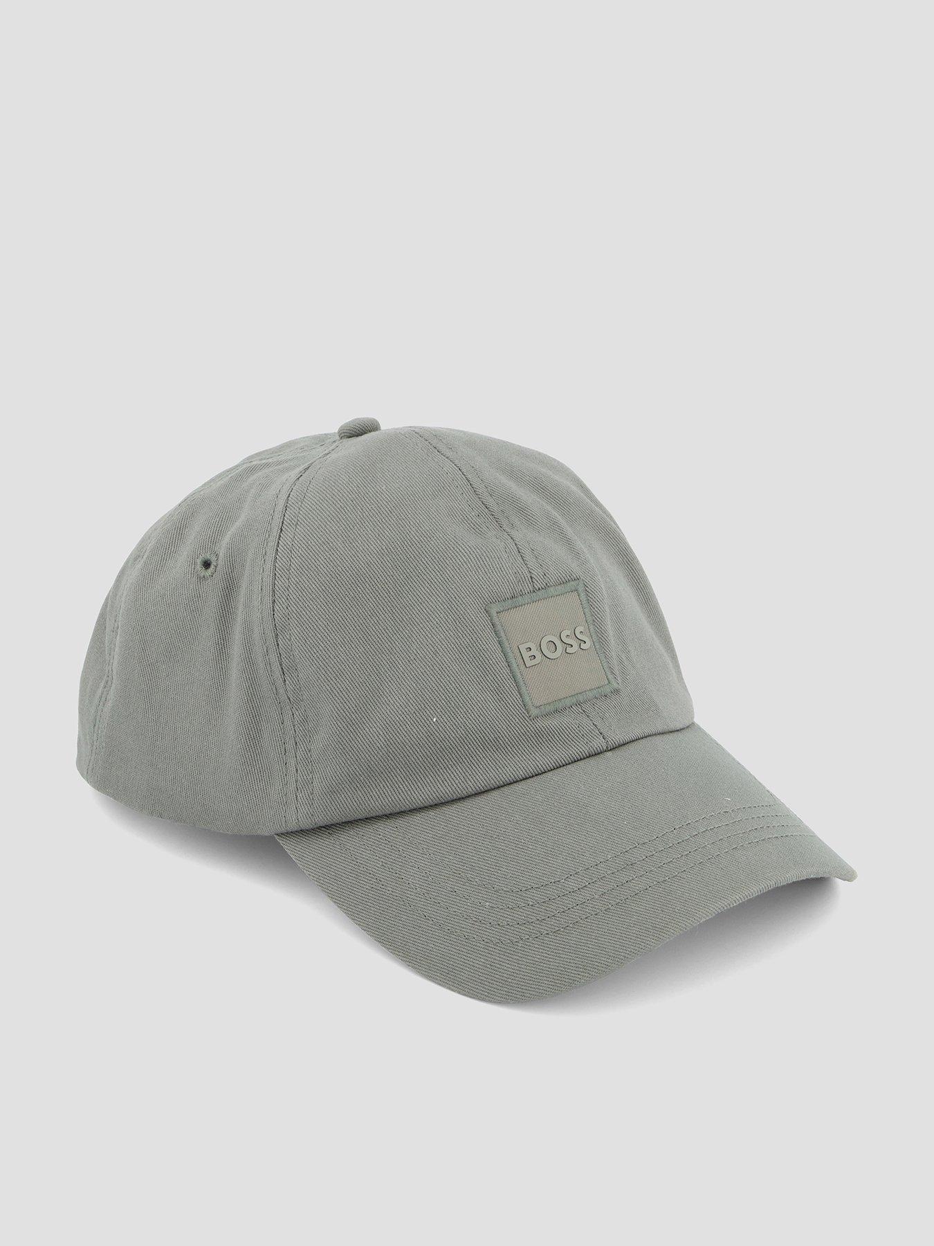 Image 1 of 4 of BOSS Derrel-Pl Tonal Badge Logo Baseball Cap - Green