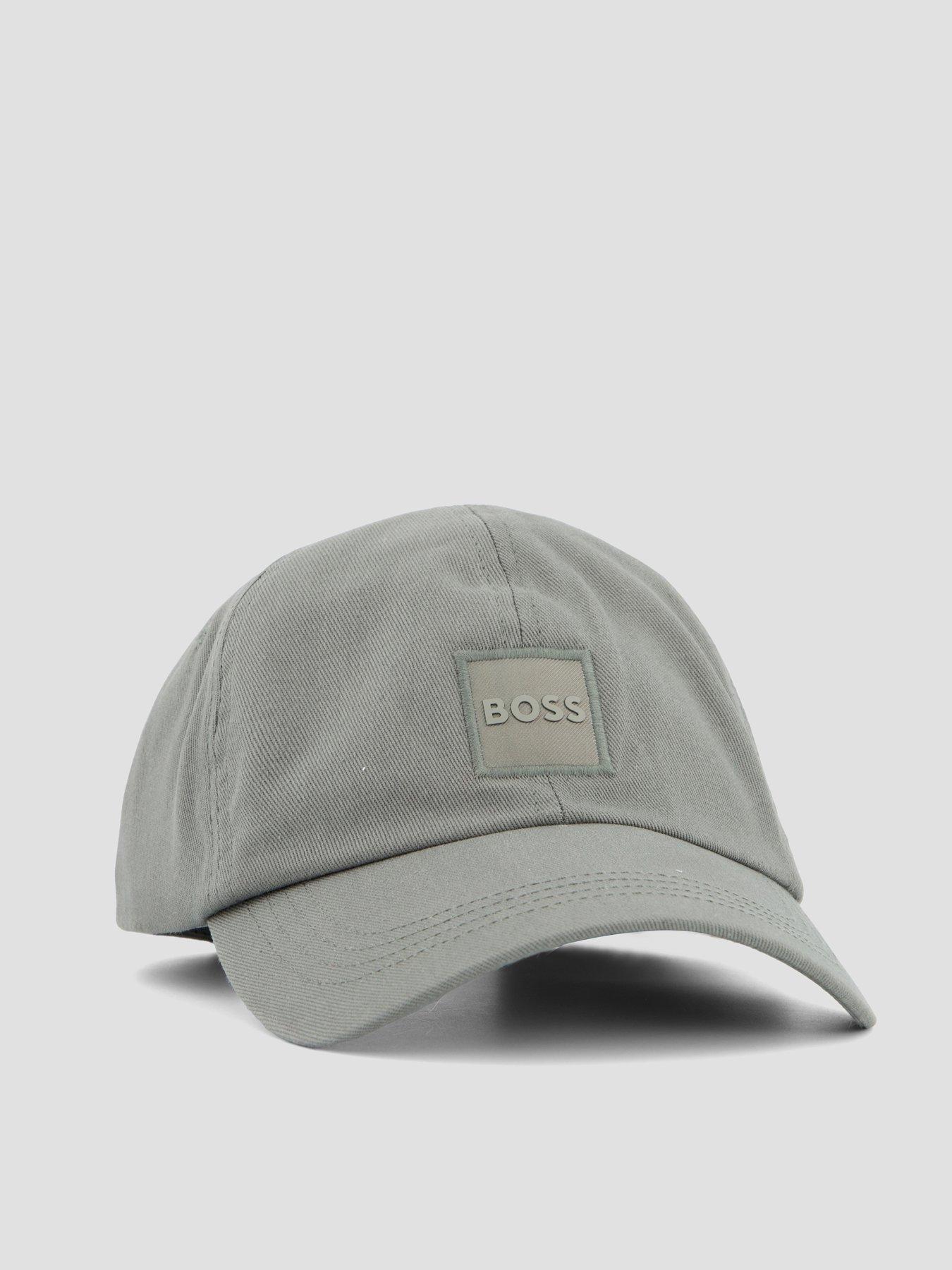 Image 3 of 4 of BOSS Derrel-Pl Tonal Badge Logo Baseball Cap - Green