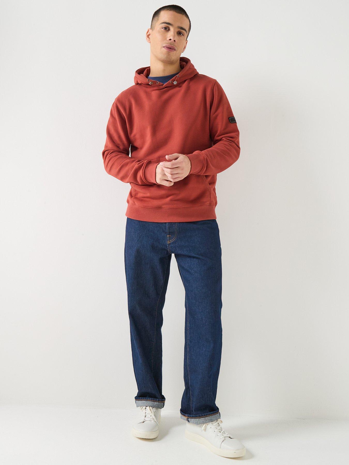 Image 3 of 5 of Barbour International Ehan Hoodie - Dark Orange