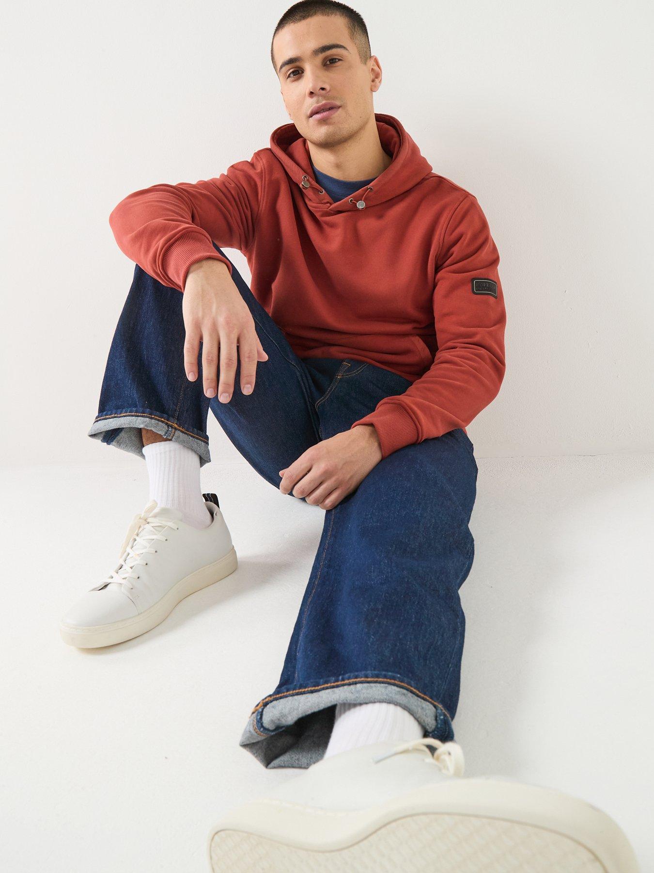 Image 4 of 5 of Barbour International Ehan Hoodie - Dark Orange