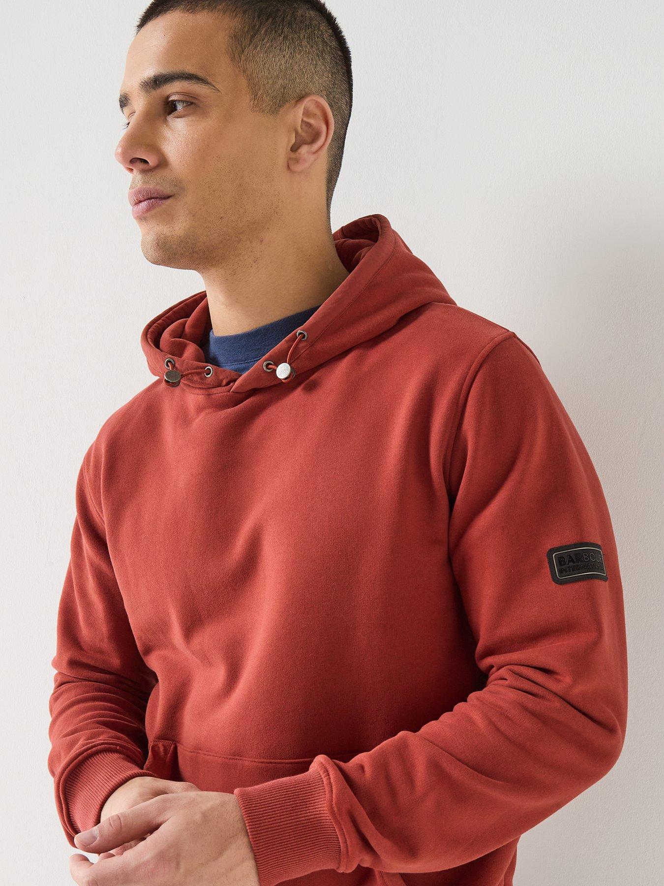 Image 5 of 5 of Barbour International Ehan Hoodie - Dark Orange