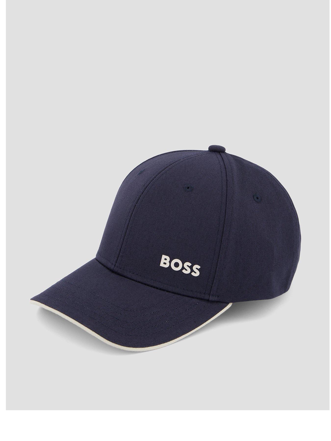 BOSS Cap-Bold Small Logo Baseball Cap - Navy