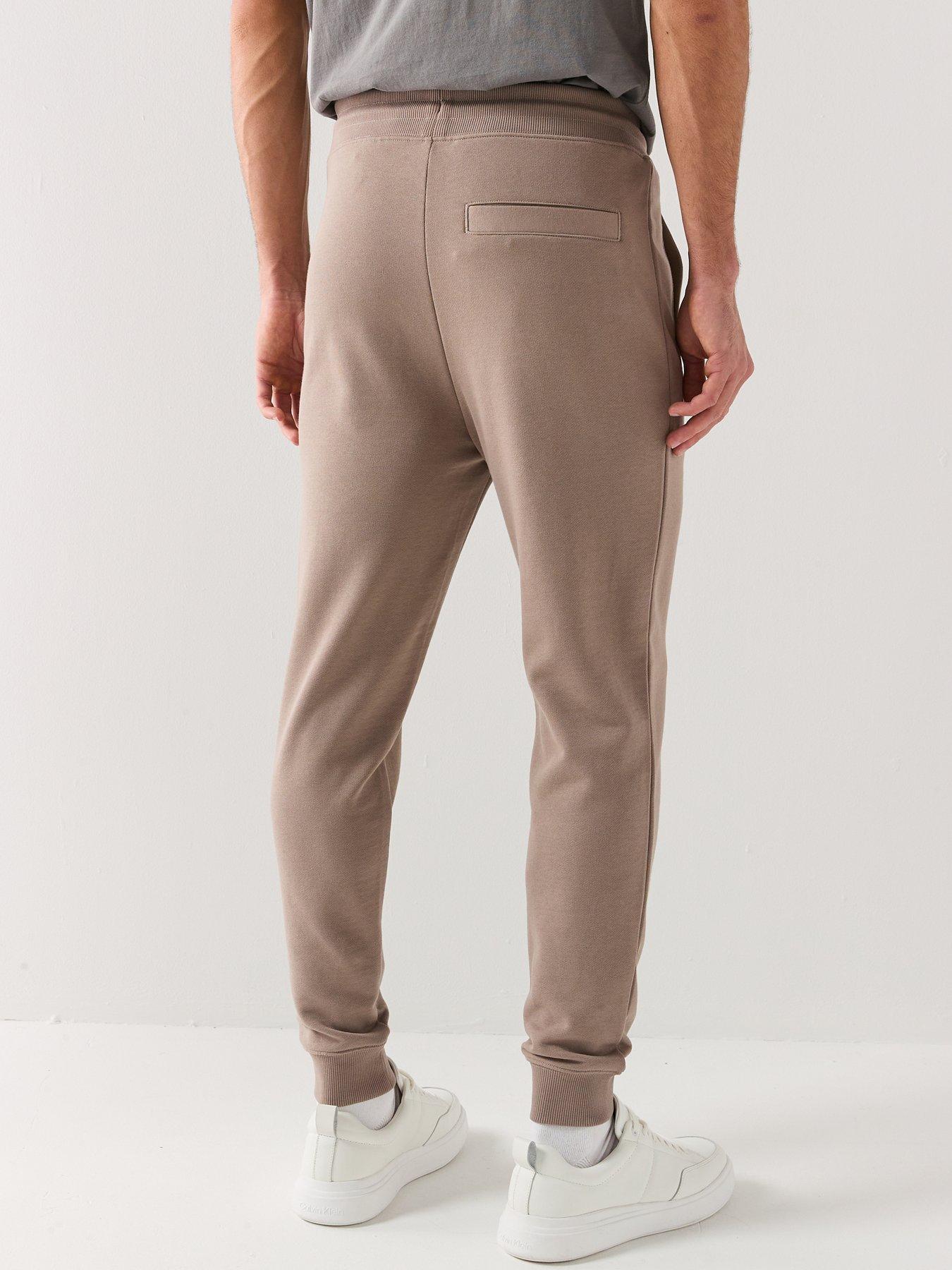 hugo-hugo-doak212-red-patch-logo-cuff-joggers-light-brownstillFront