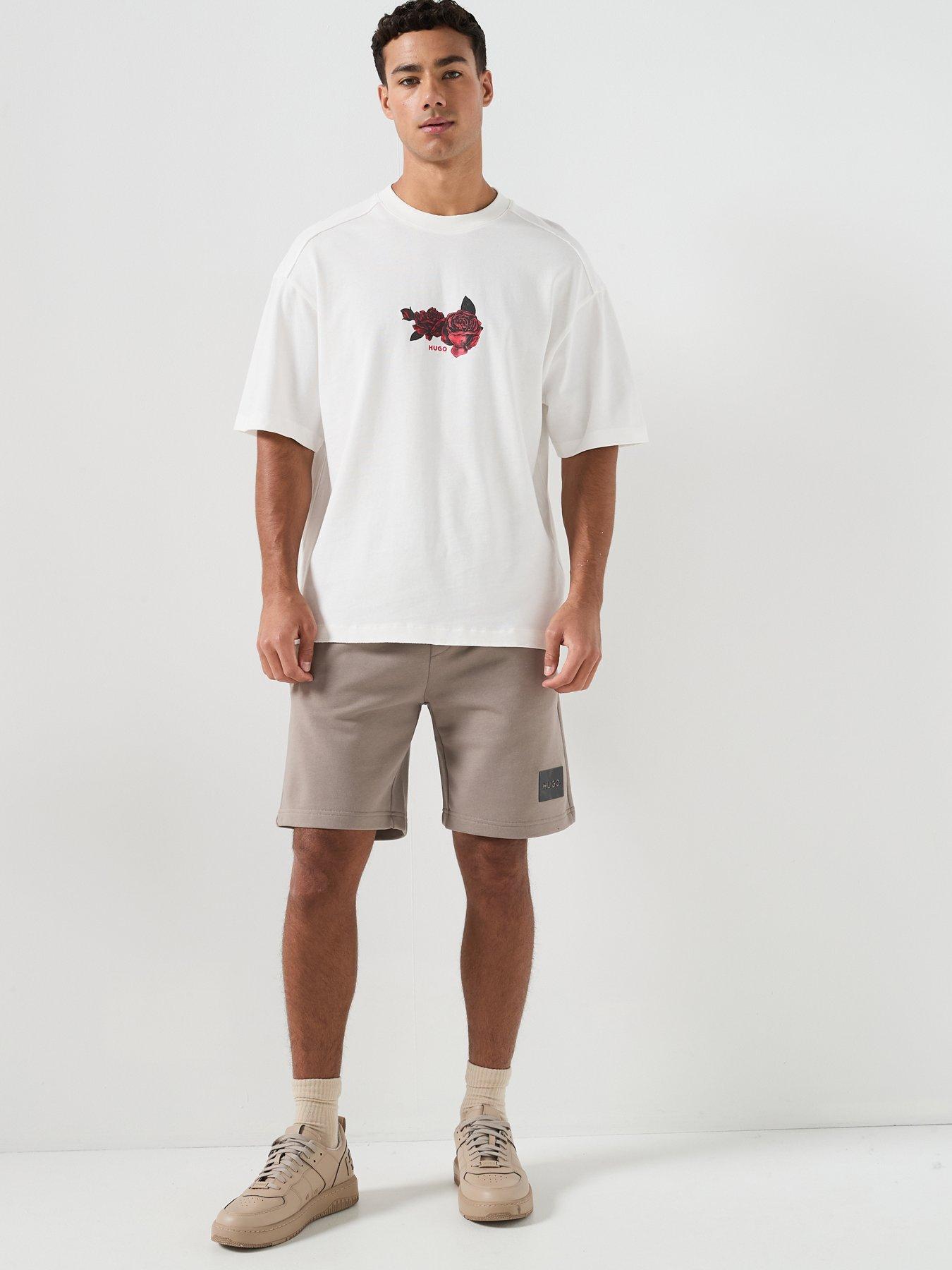 hugo-darix-relaxed-fit-jersey-shorts-light-brownback