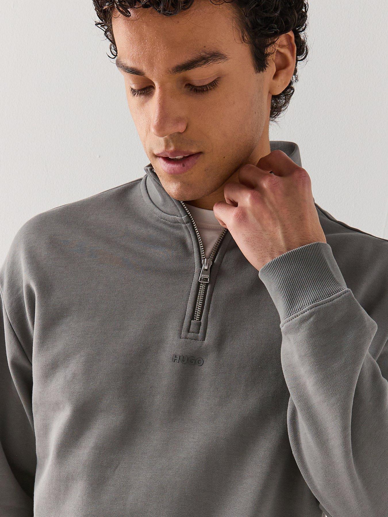 hugo-hugo-durty244-relaxed-fit-14-zip-sweat-dark-greyoutfit