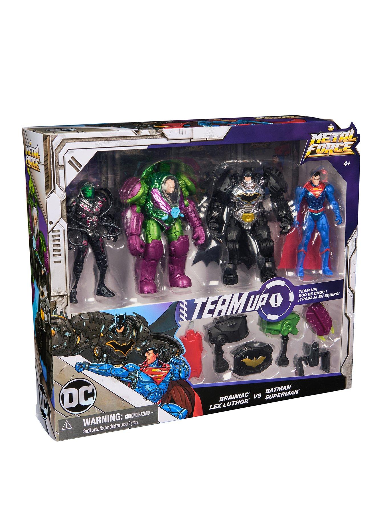 DC Comics Metal Force: TEAM UP Figure Set