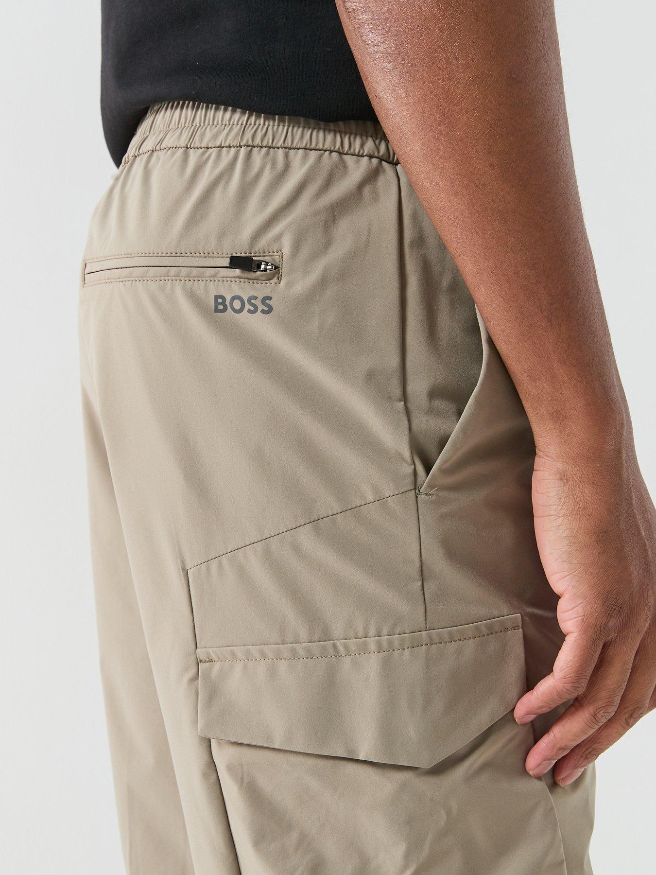 boss-urbanex-cargo-shorts-light-greenoutfit