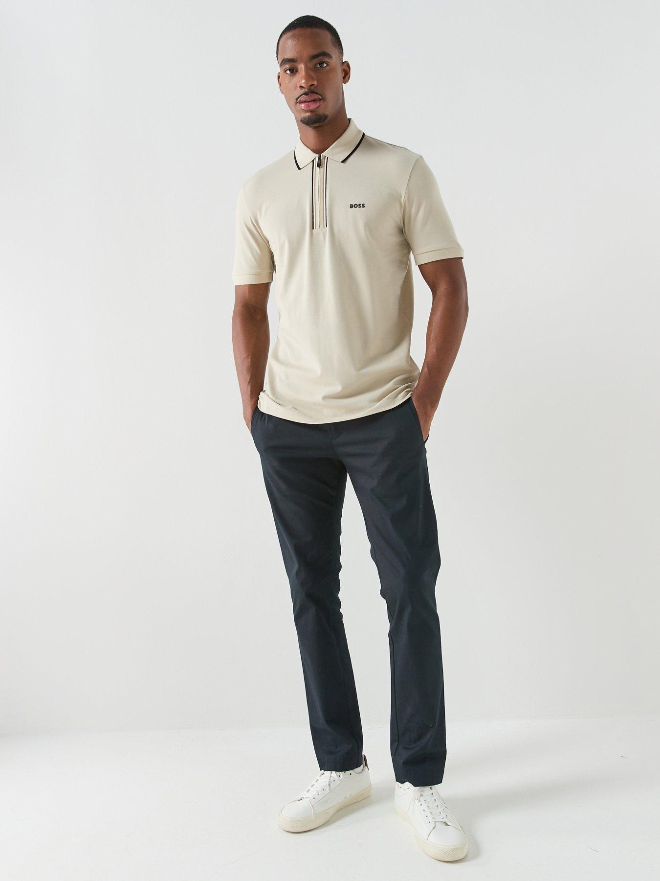 boss-philix-14-zip-polo-shirt-light-beigeback