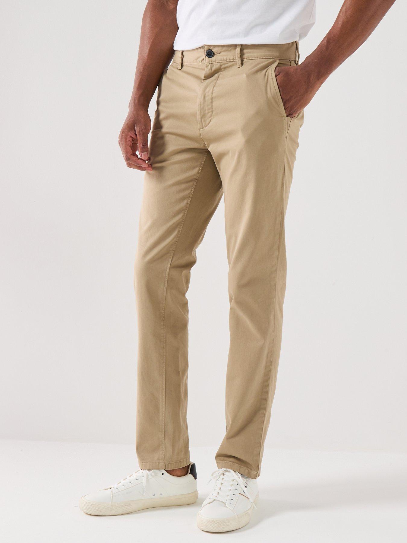 BOSS Slim Fit Chinos - Light Beige