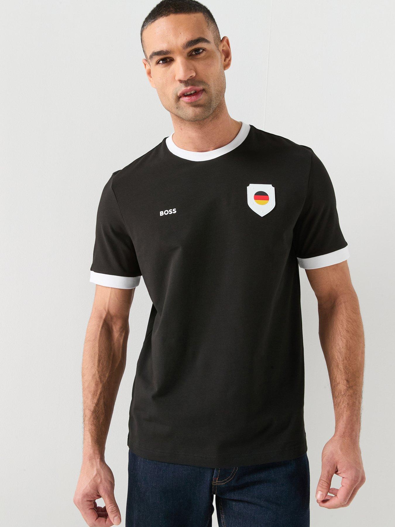 BOSS Germany World Cup T-Shirt - Black | Very Ireland