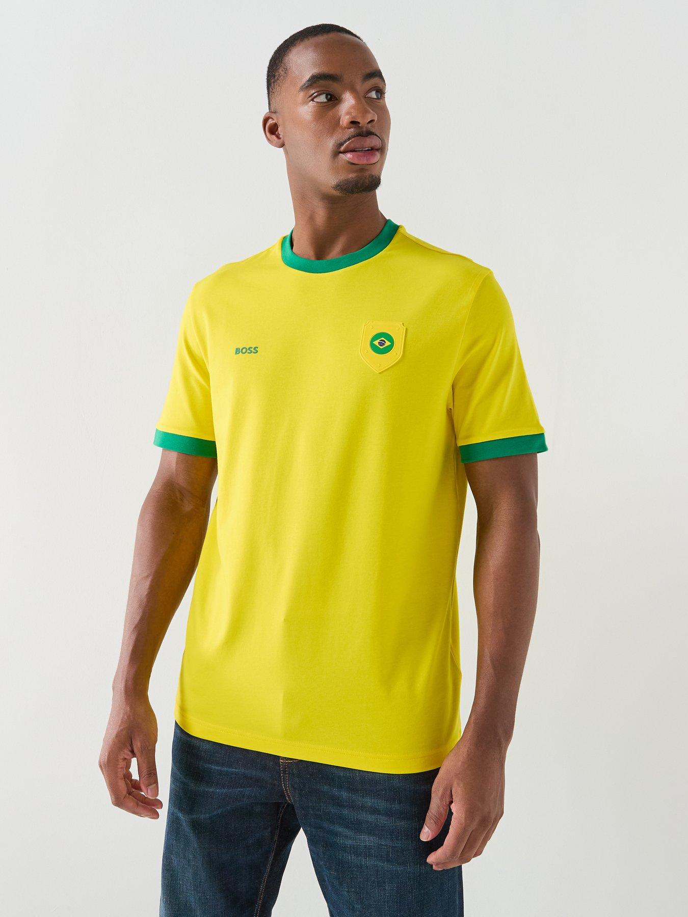 BOSS Lux Brazil World Cup T-Shirt - Yellow