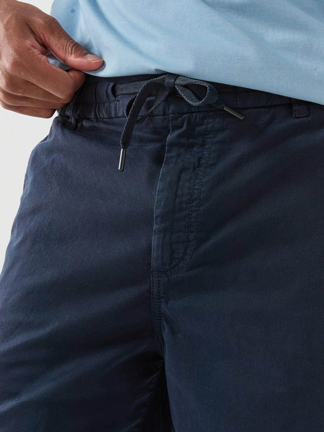boss-chino-tapered-drawstring-shorts-dark-blueoutfit
