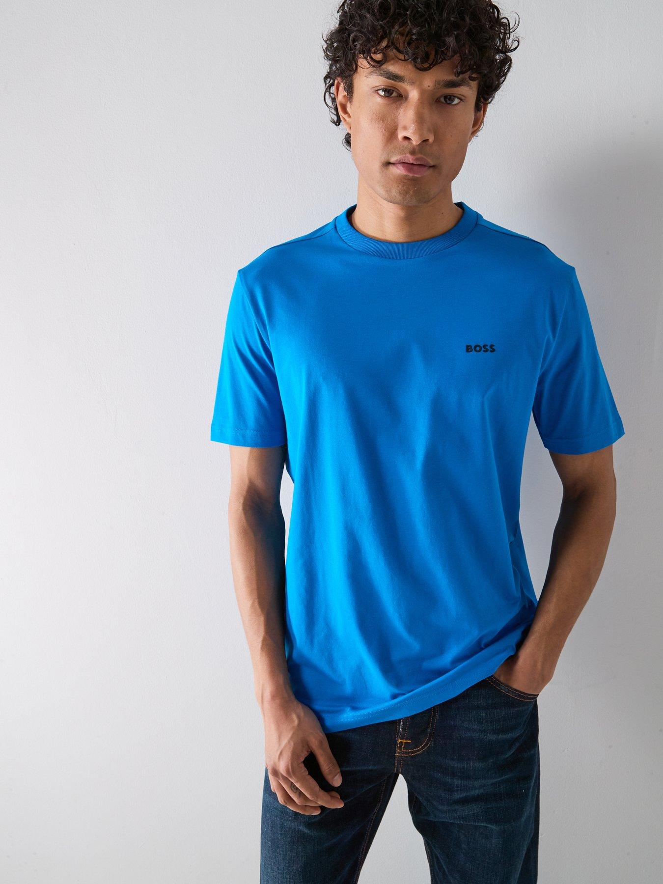 BOSS Boss Tee Regular Fit T-shirt - Bright Blue
