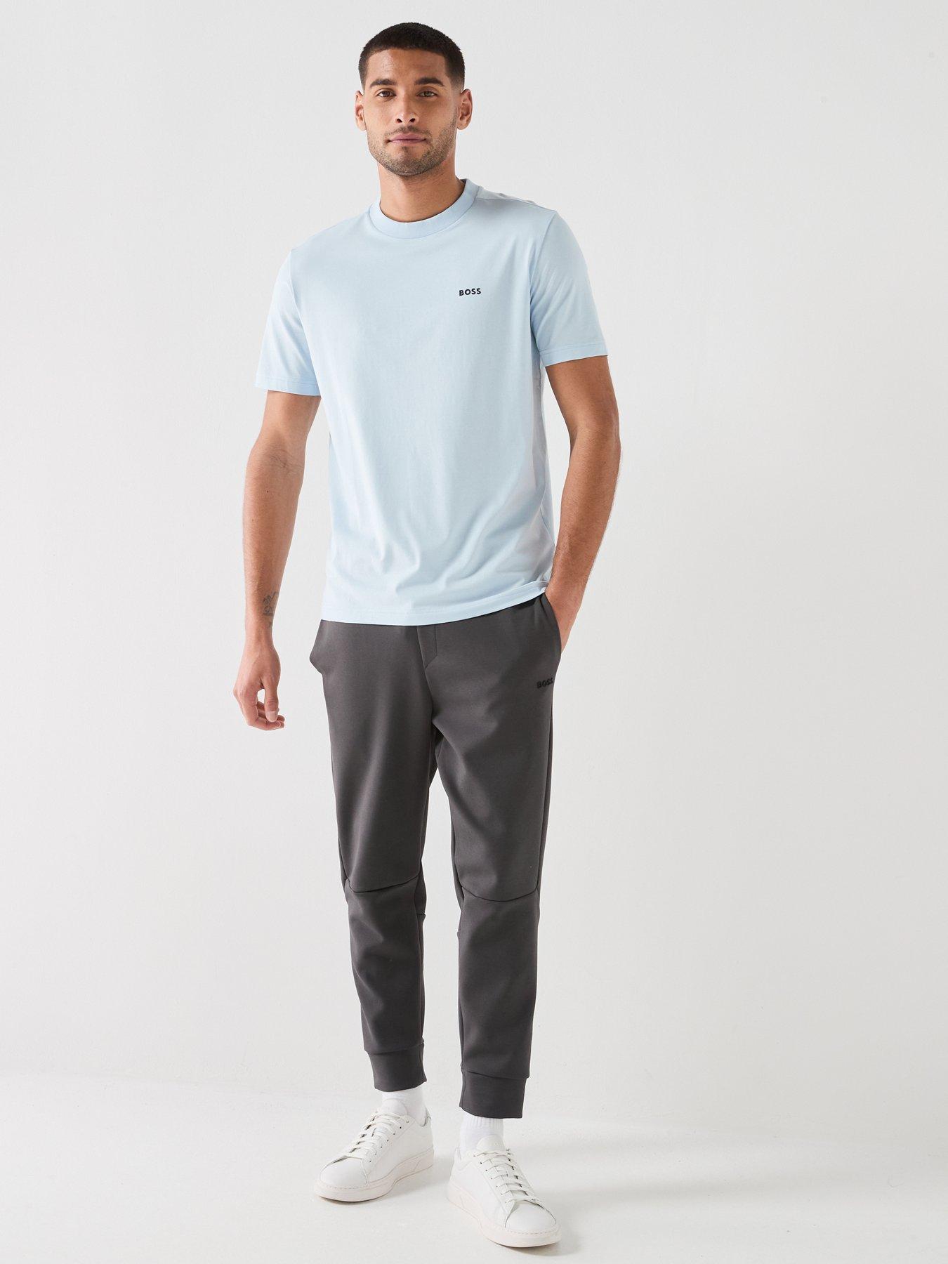 Image 3 of 6 of BOSS Boss Tee Regular Fit T-shirt - Light Blue