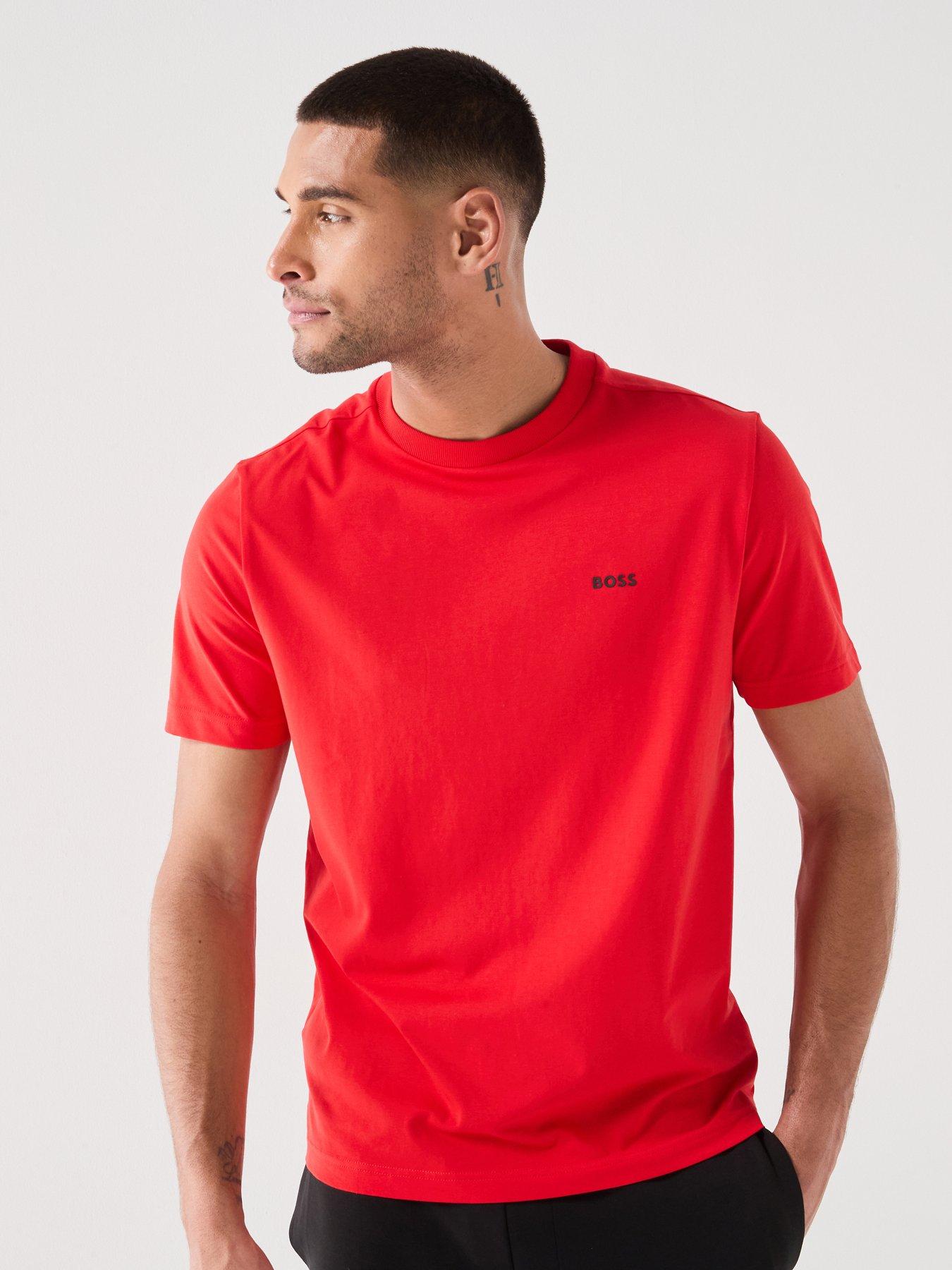 BOSS Chest Logo T-Shirt - Red