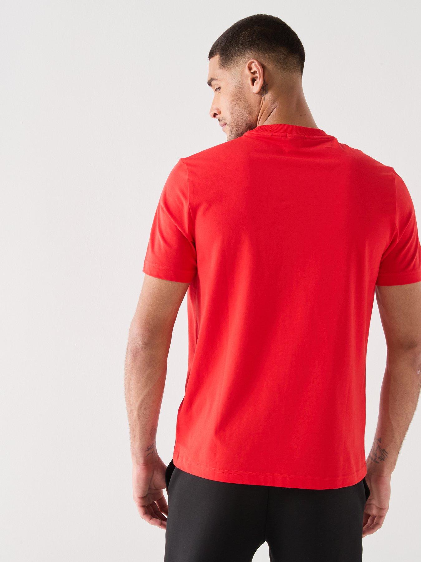 Image 2 of 5 of BOSS Boss Tee Regular Fit T-shirt - Red