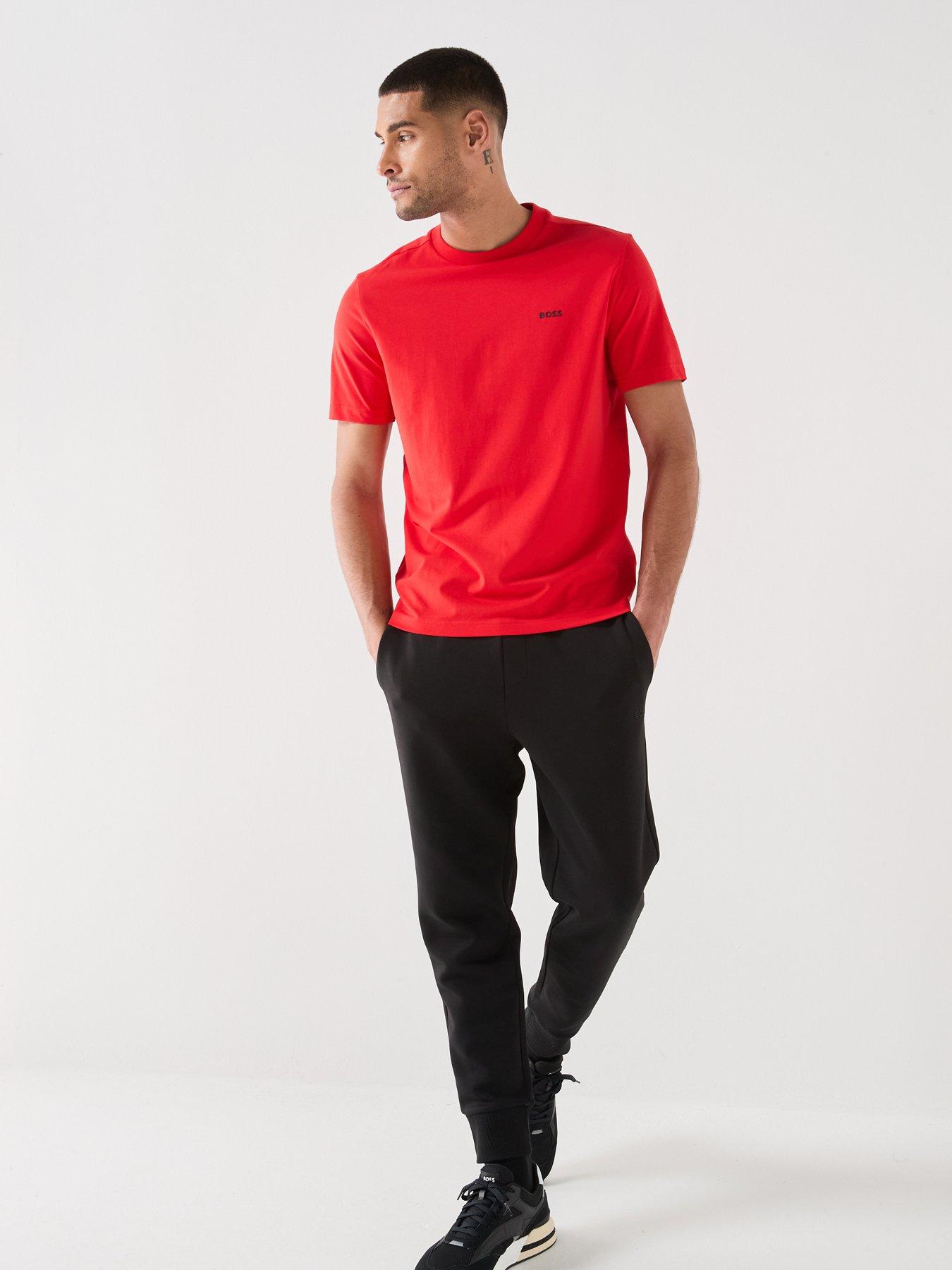 Image 3 of 5 of BOSS Boss Tee Regular Fit T-shirt - Red