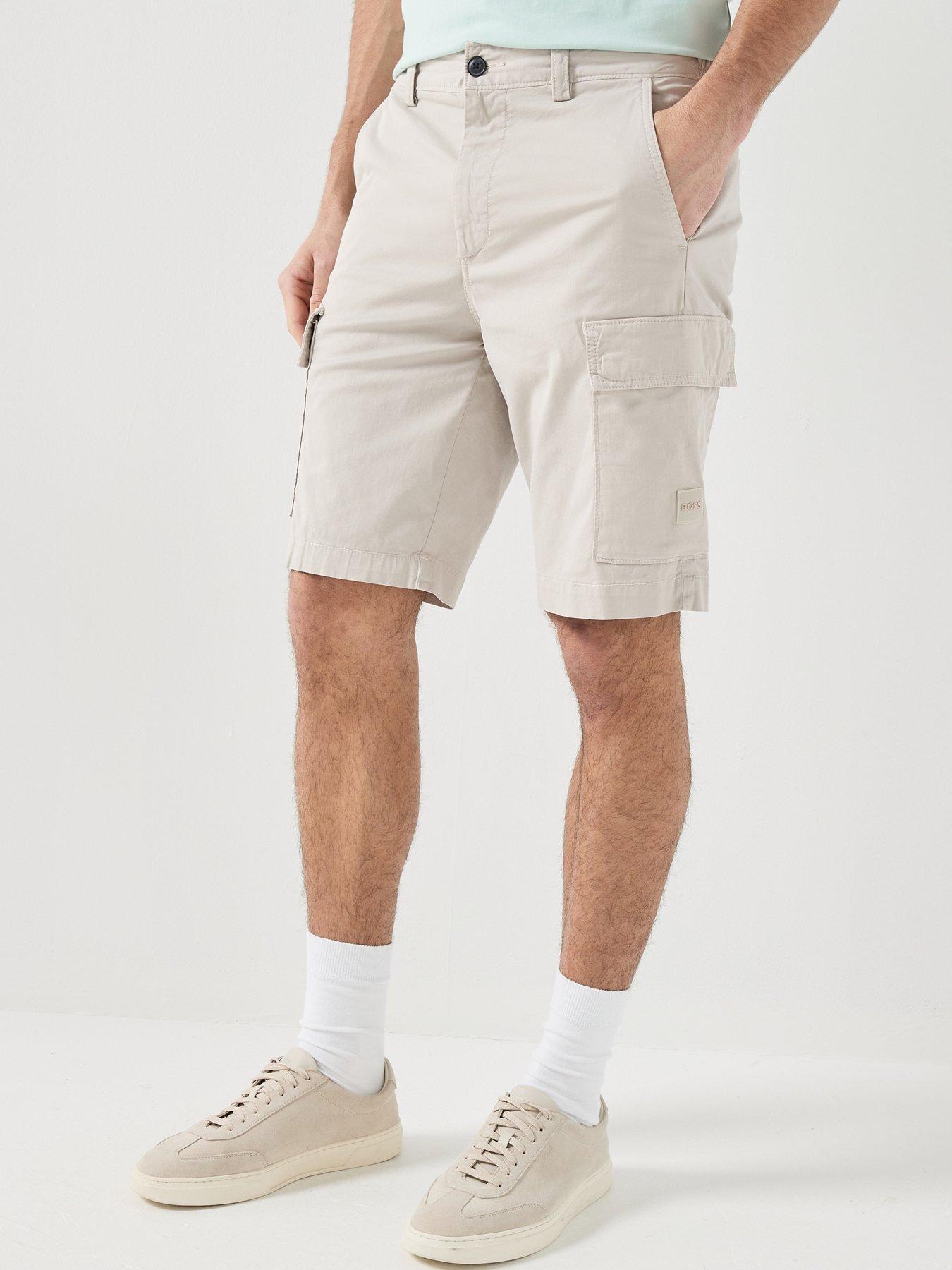 boss-sisla-garment-dyed-cargo-shorts-light-greyfront