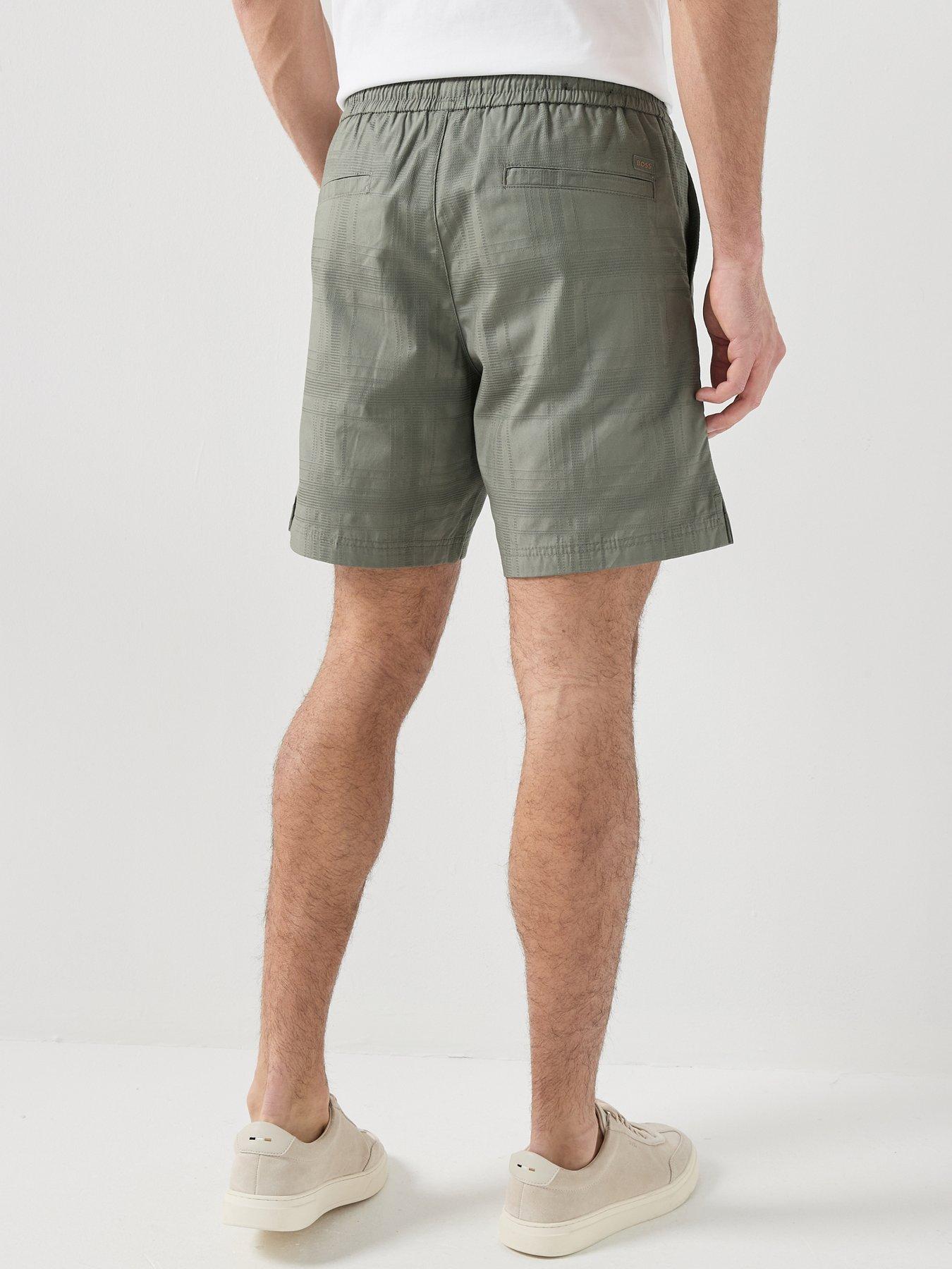 Image 2 of 4 of BOSS Sandrew_6 Self Check Shorts - Dark Khaki