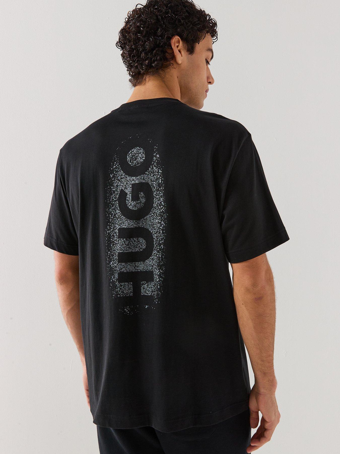 hugo-spray-logo-loungewear-t-shirt-blackstillFront
