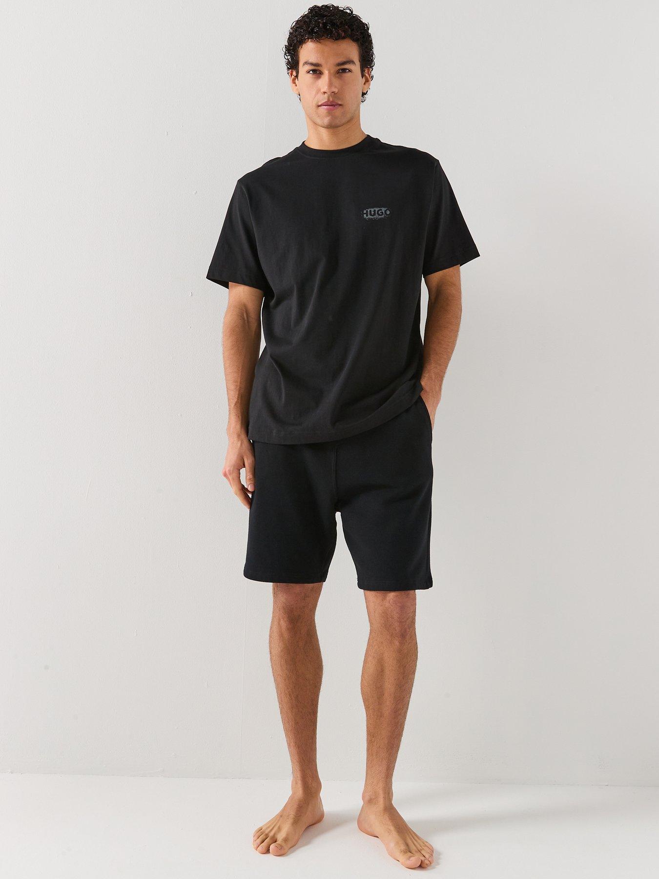hugo-spray-logo-loungewear-t-shirt-blackback