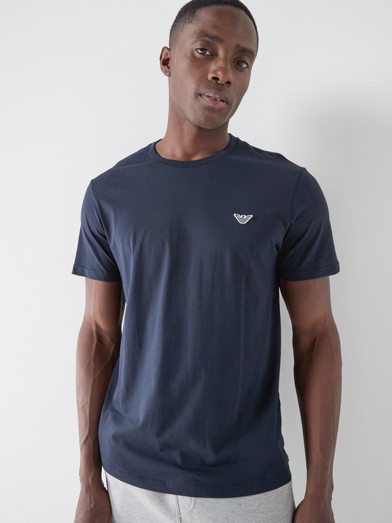 Emporio Armani Bodywear Emporio Armani Bodywear Essential Crew Neck T-shirt - Dark Blue