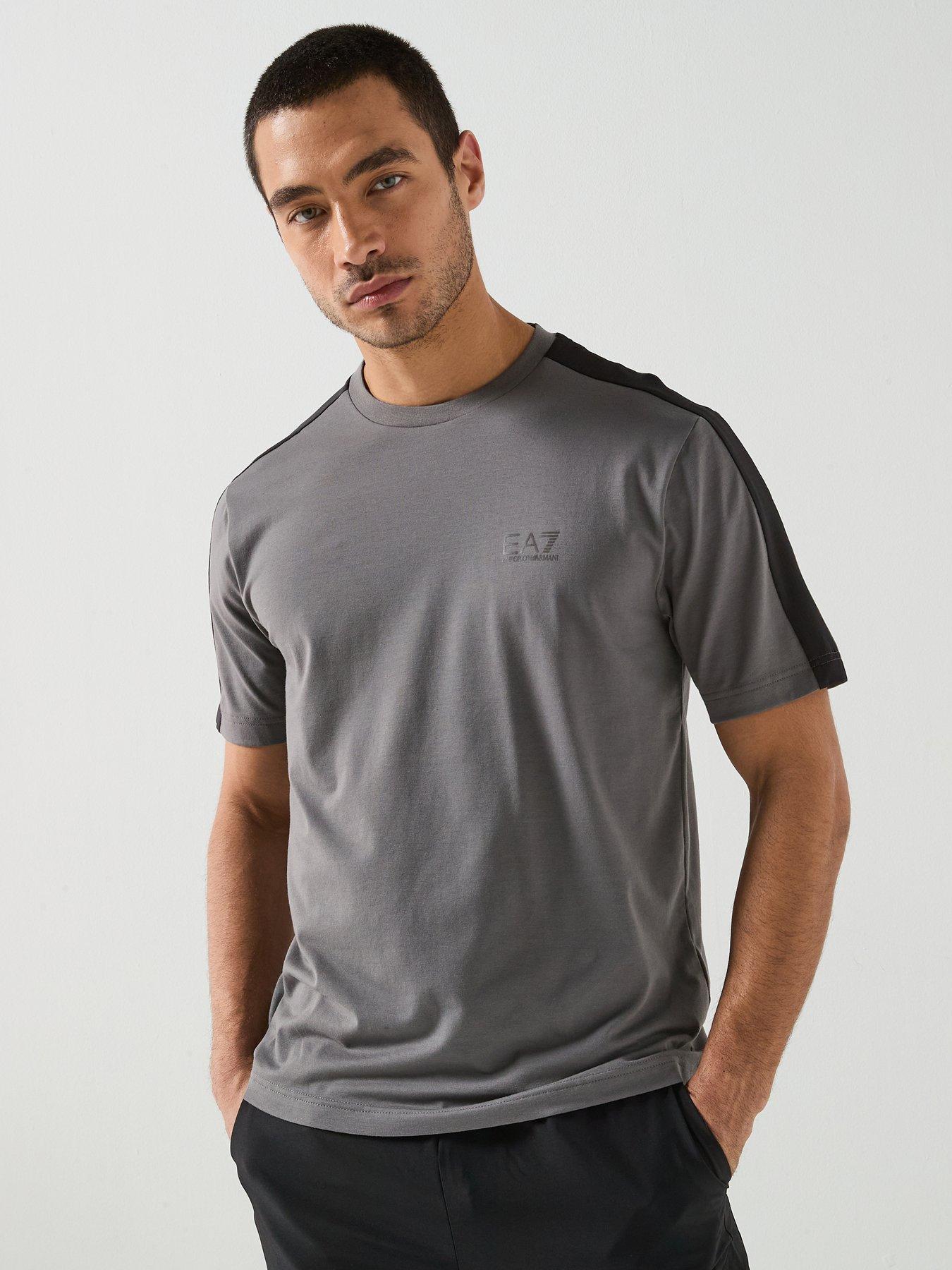 EA7 Emporio Armani Natural Ventus T-Shirt - Grey