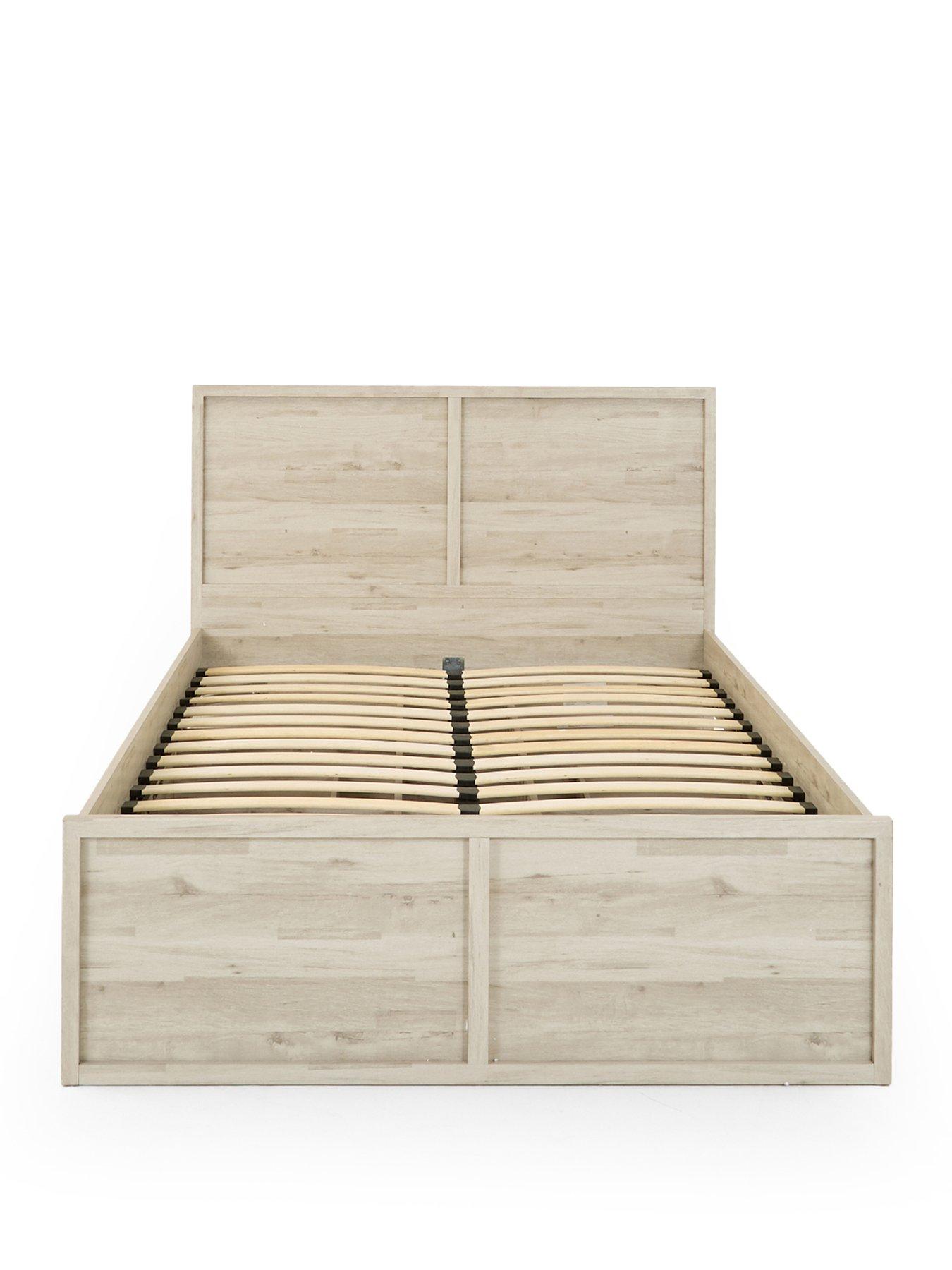 Image 2 of 7 of The Very Collection Harlem Storage King Bed With Memory Mattress