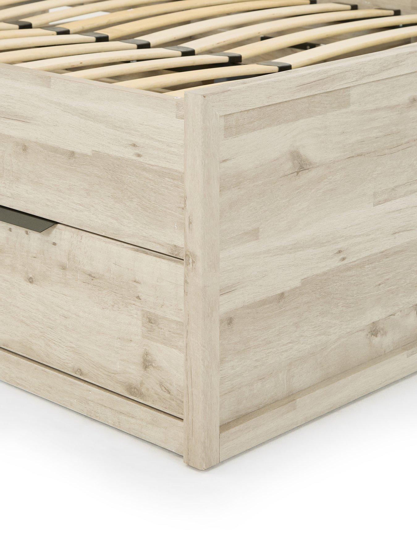 Image 6 of 7 of The Very Collection Harlem Storage King Bed With Memory Mattress