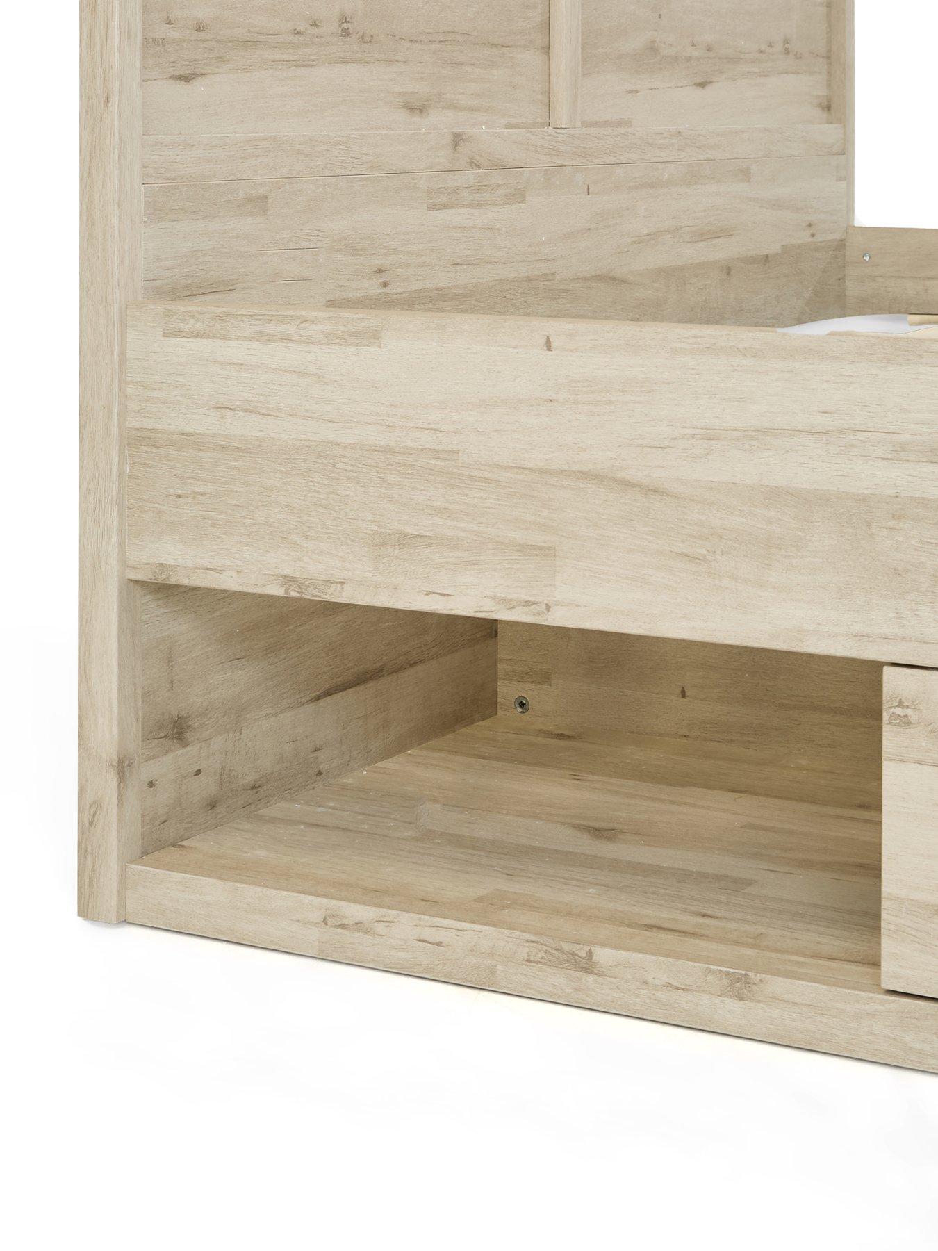 Image 7 of 7 of The Very Collection Harlem Storage King Bed With Memory Mattress