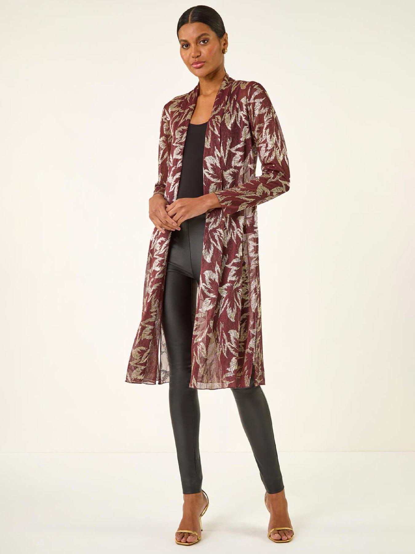 roman-foil-leaf-print-plisse-kimono